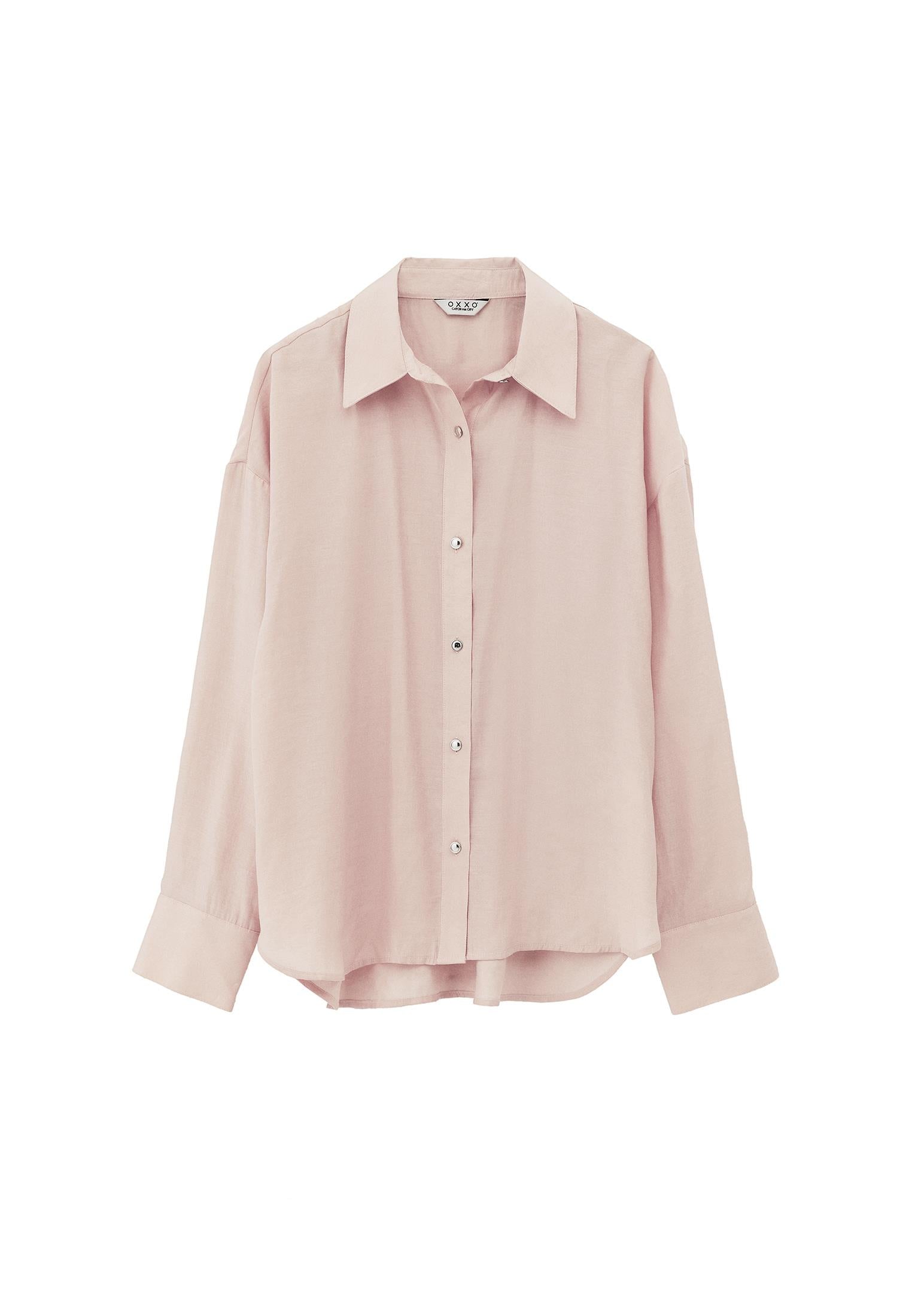 Tunic Cut Shirt With Button Details - CAMEO ROSE