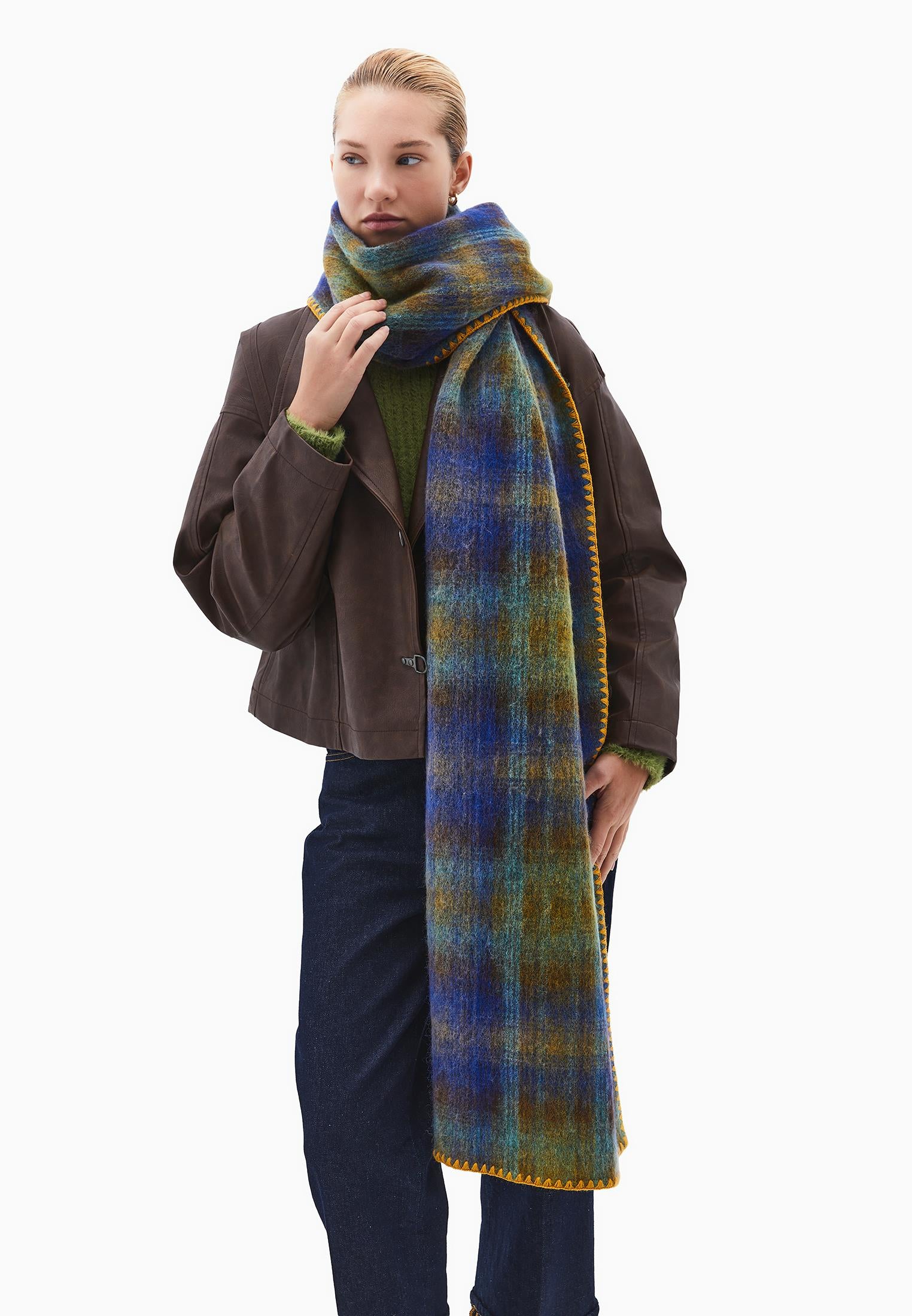 Scarf Shawl - CHICORY COFFEE