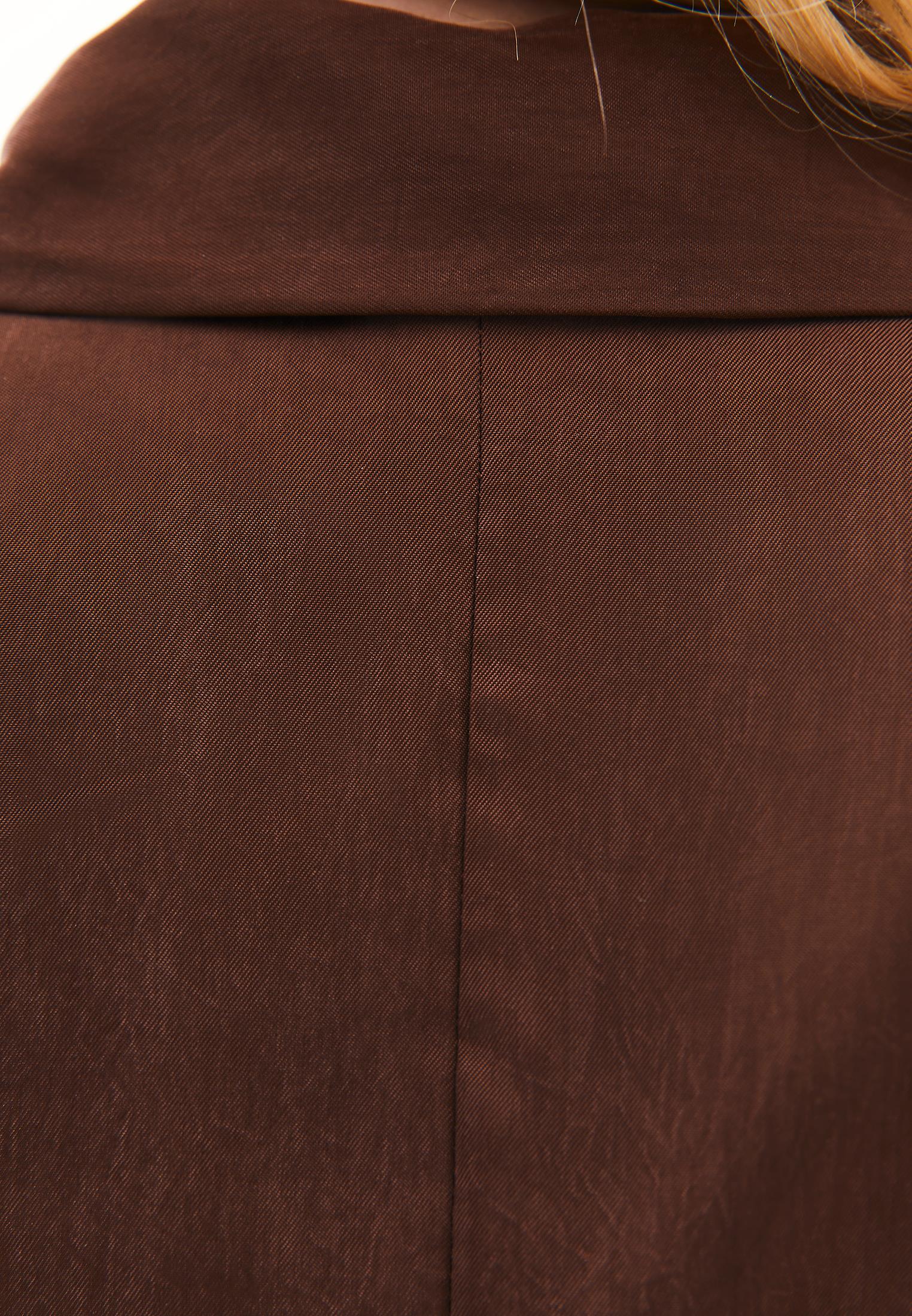Belted Blazer Jacket - CHICORY COFFEE