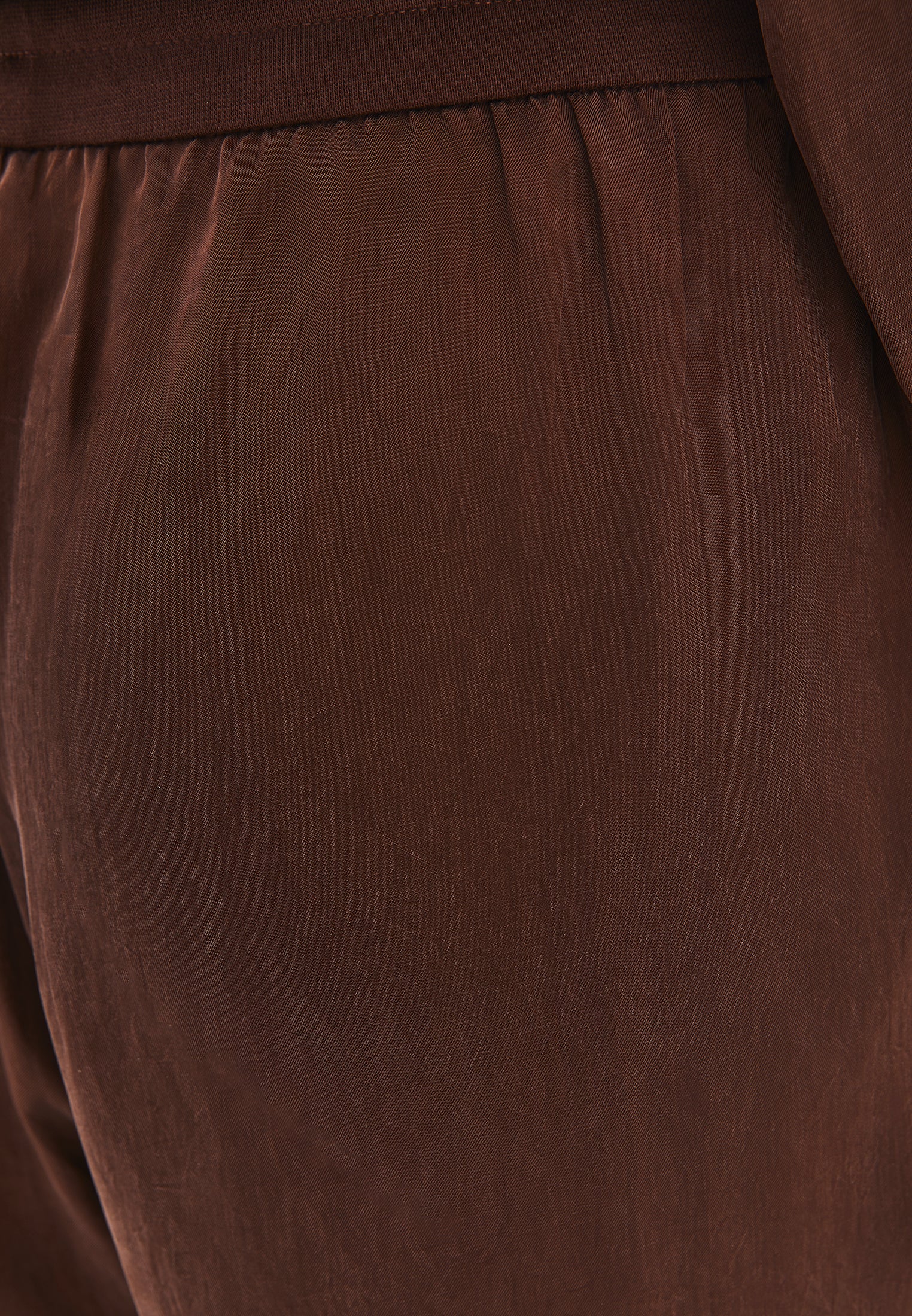Tencel Tie Waist Pants - CHICORY COFFEE
