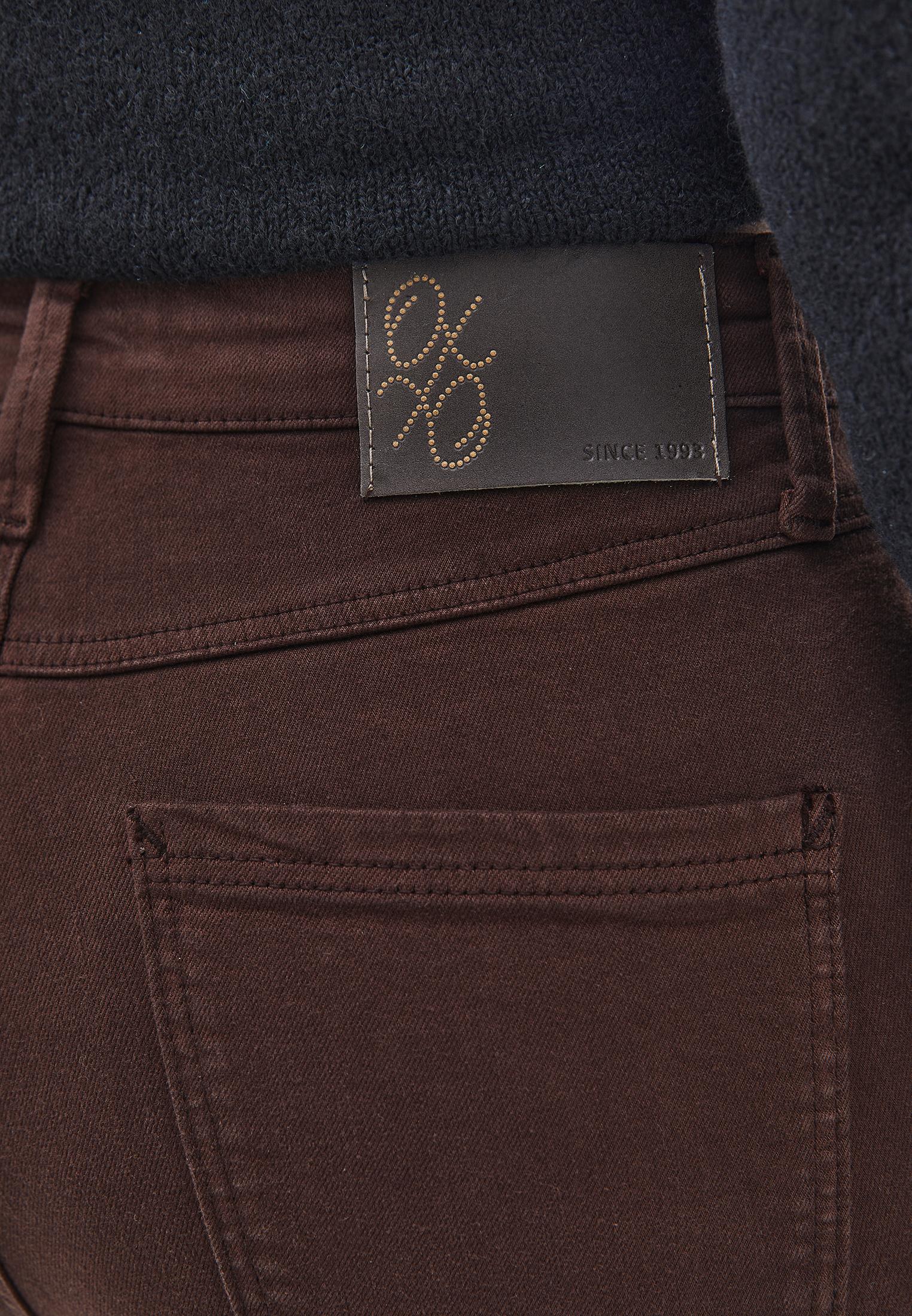 High Waist Ankle Pants - CHICORY COFFEE