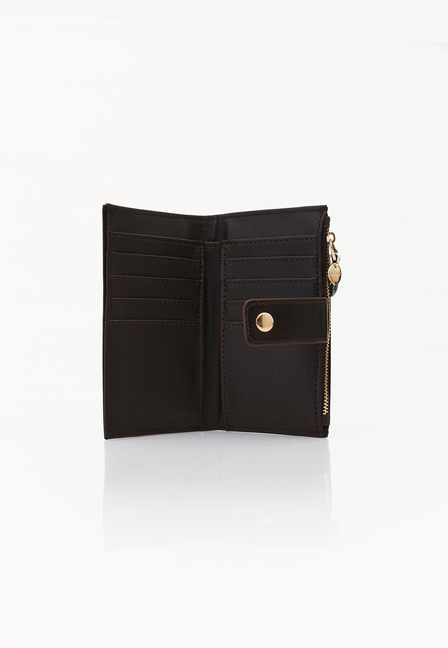 Women's Wallet - CHOCOLATE BROWN