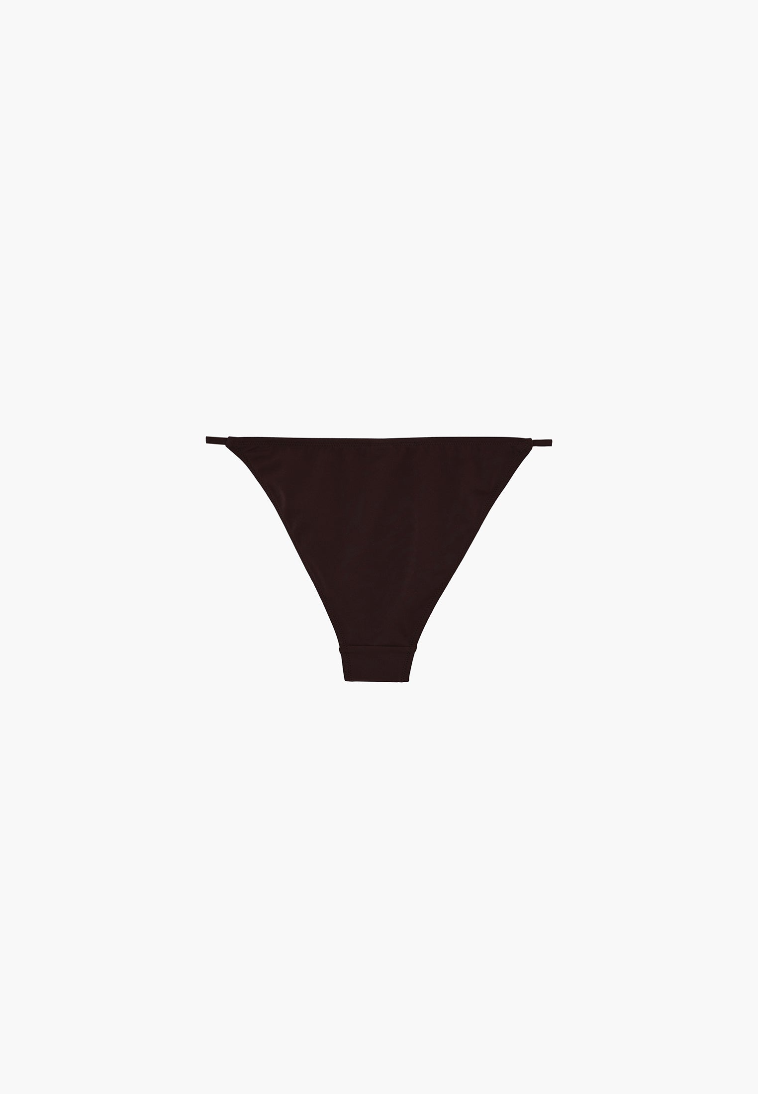 Bikini Bottom With Buckle Detail - CHOCOLATE PLUM