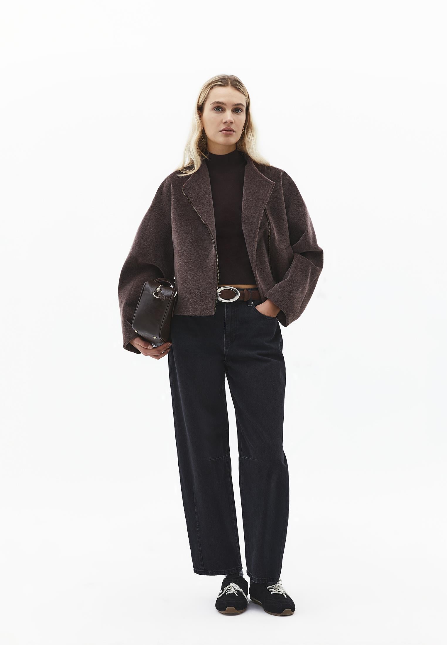 Women's Outerwear Coat - CHOCOLATE TORTE
