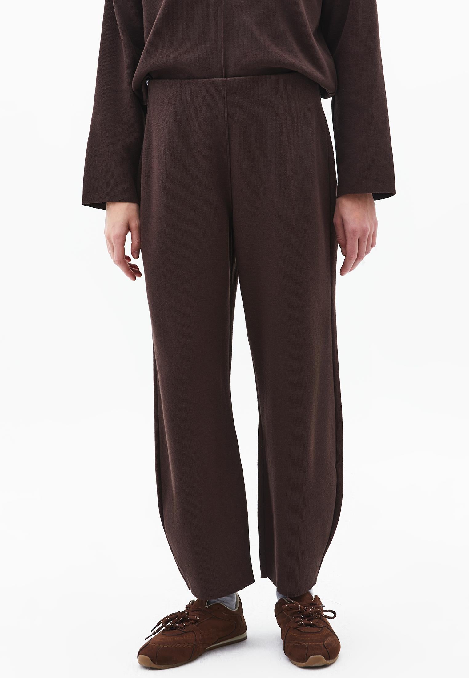 Regular Waist Straight Leg Pants - CHOCOLATE TORTE