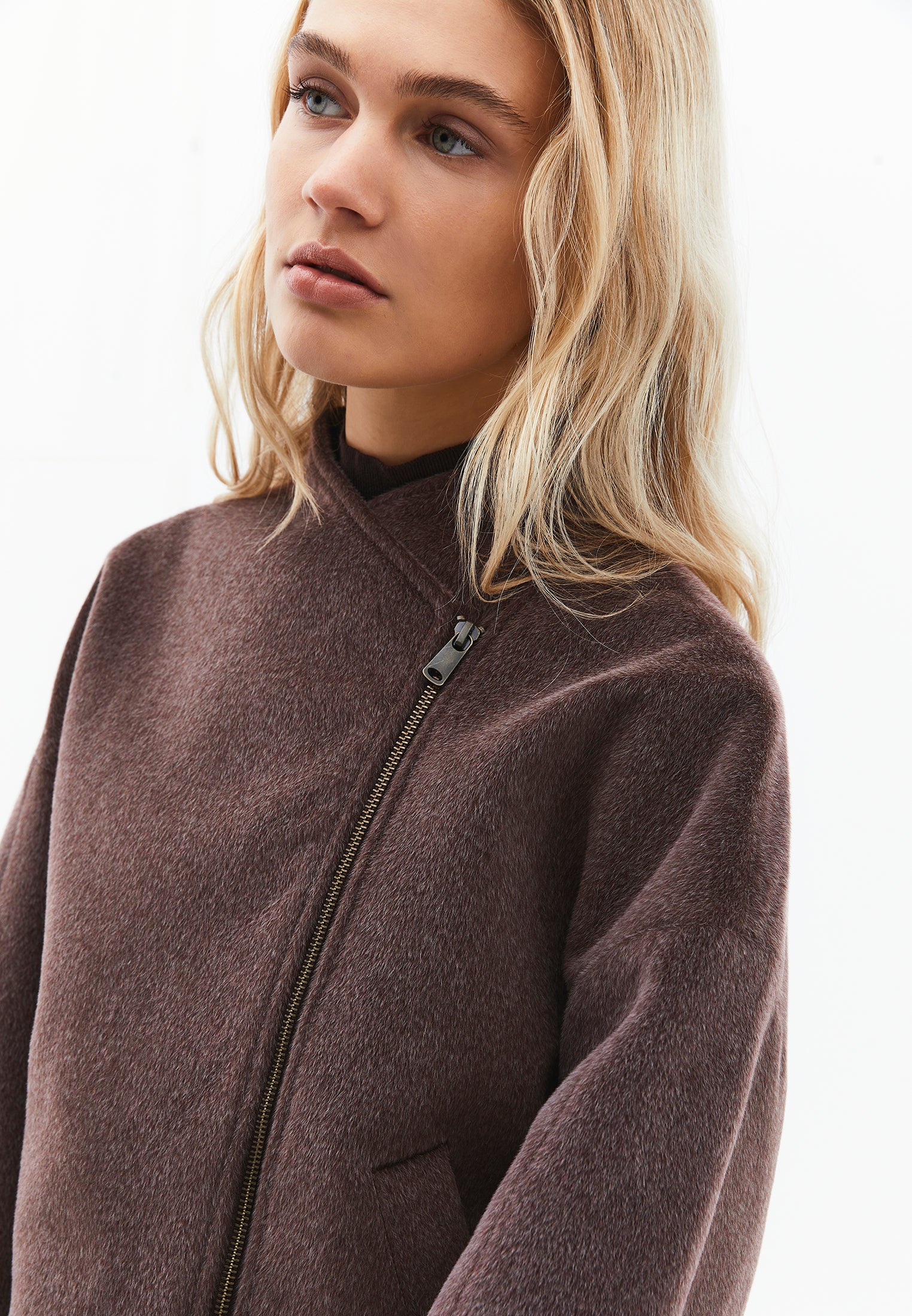 Women's Outerwear Coat - CHOCOLATE TORTE