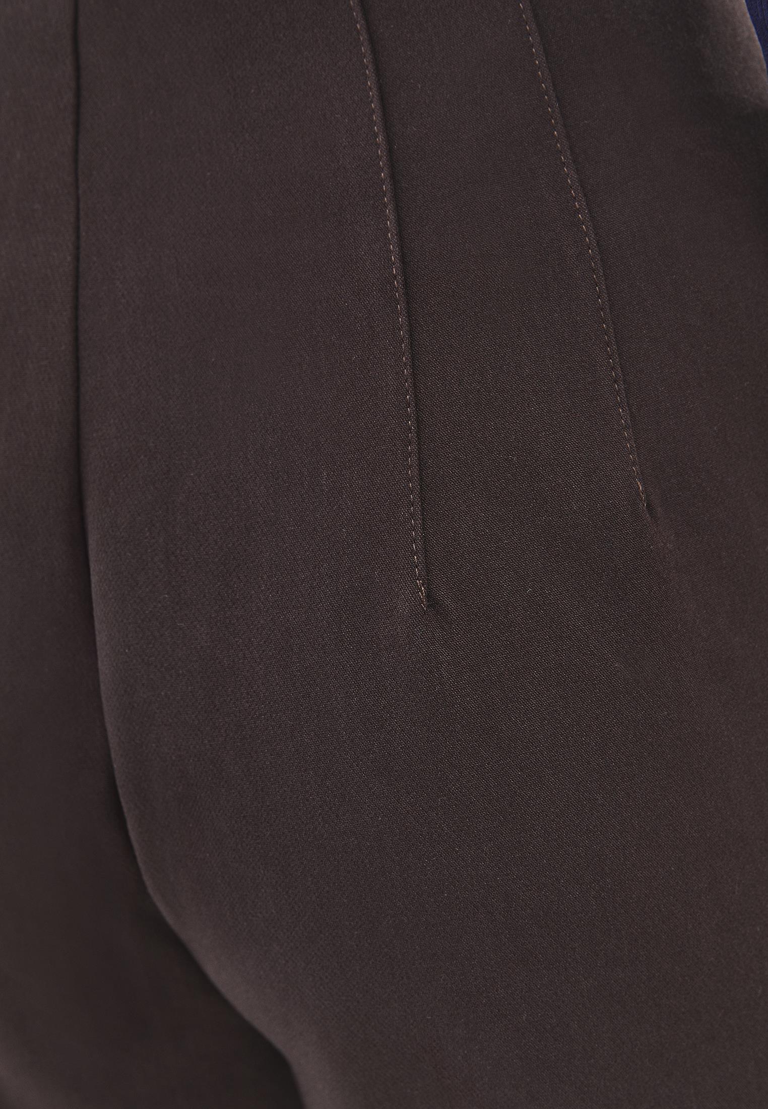 High Waist Carrot Cut Trousers - CHOCOLATE TORTE