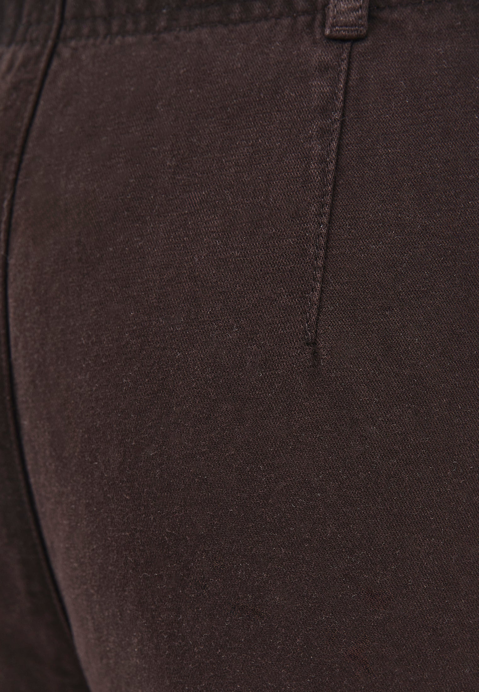 Wide Leg High Waist Pants - CHOCOLATE TORTE
