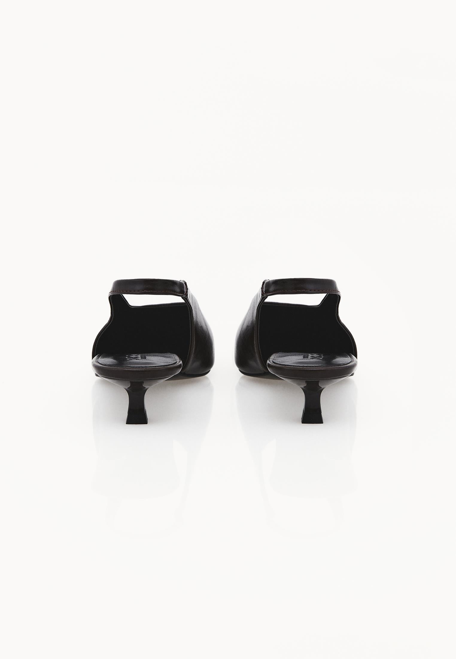 Women's Shoe Suitable For Daily Use - CHOCOLATE TORTE