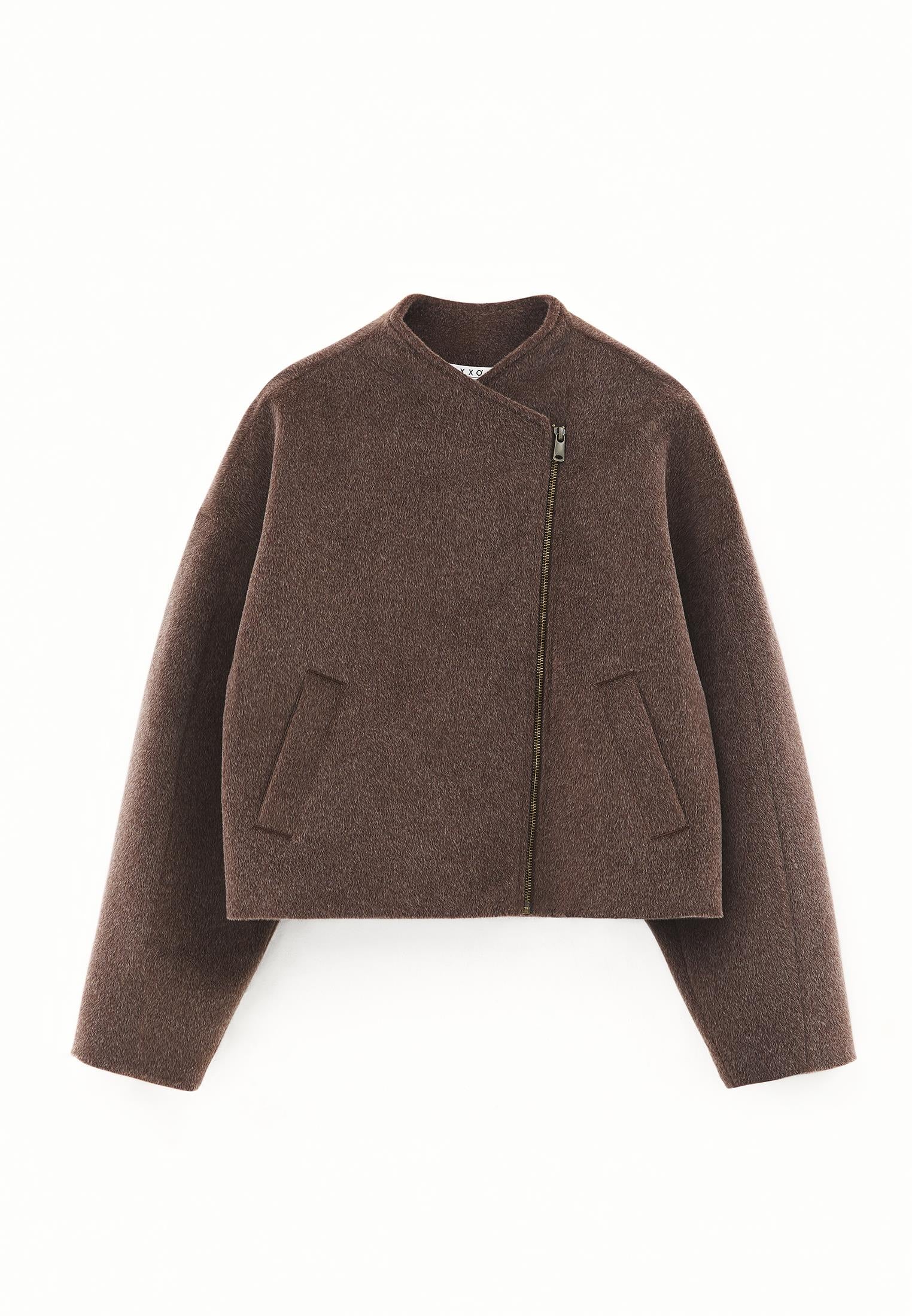 Women's Outerwear Coat - CHOCOLATE TORTE