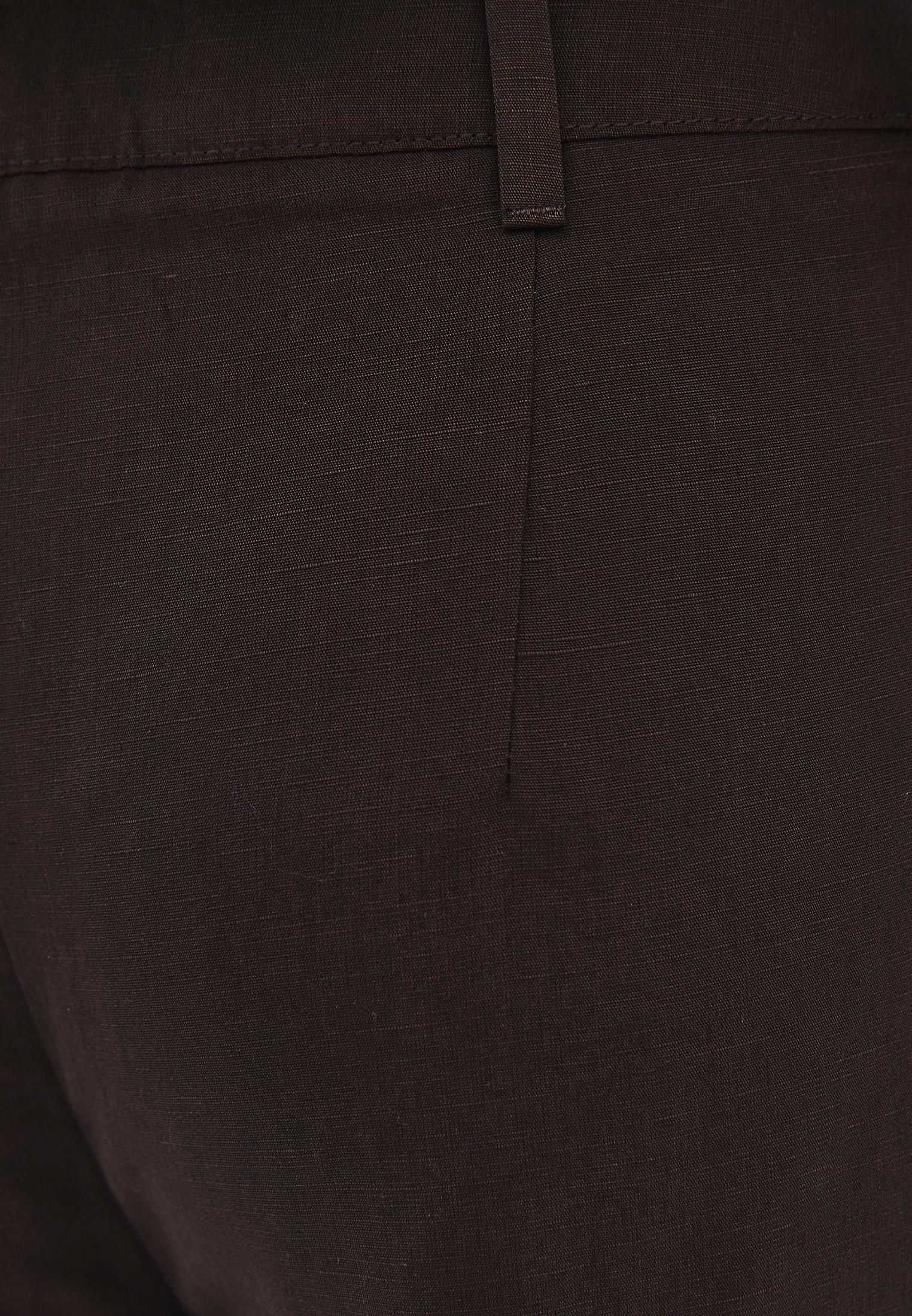 Pleated High Waist Cropped Culotte Pants - CHOCOLATE TORTE