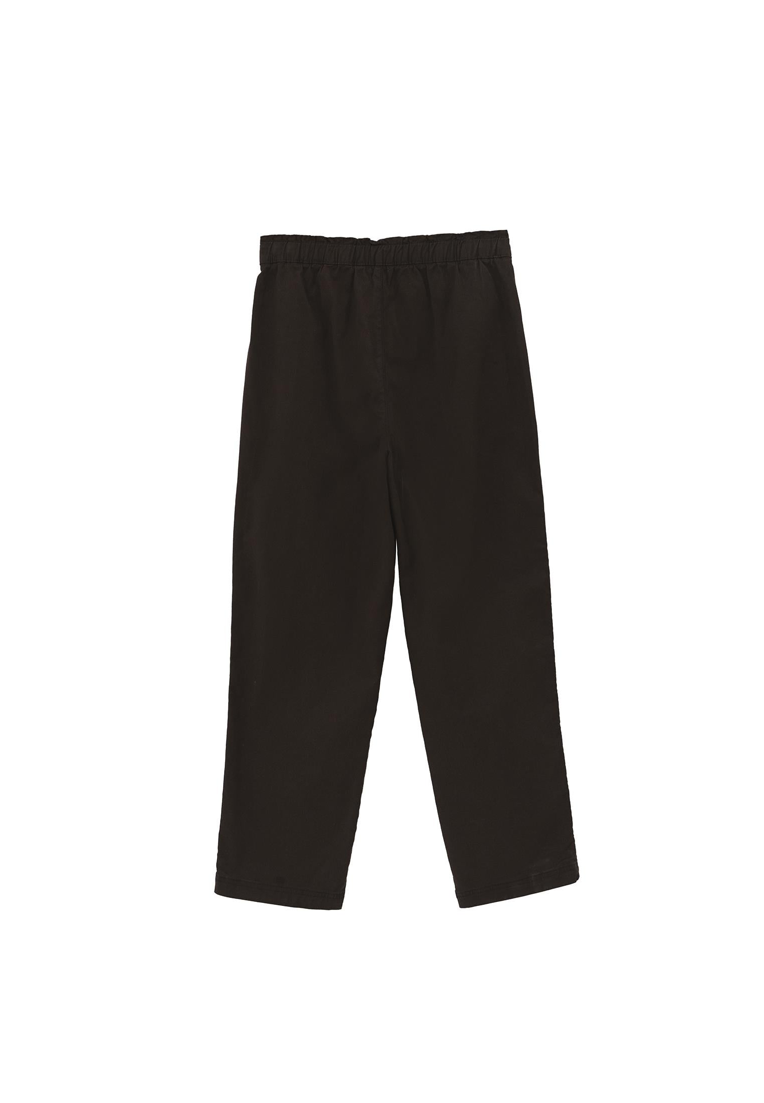 High Waist Carrot Pants - CHOCOLATE TORTE