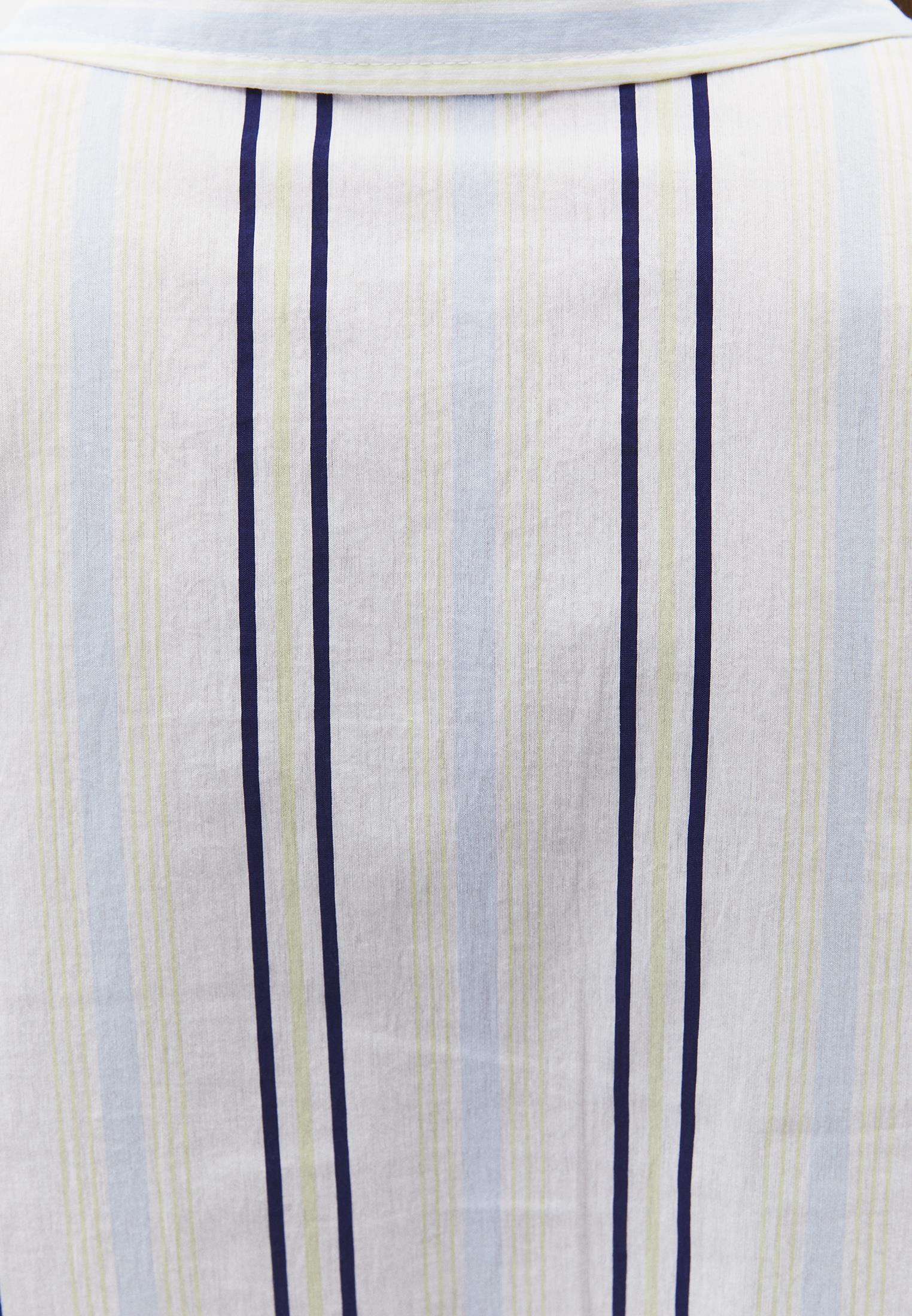 Pocket Detailed Striped Short Shirt - COLOR STRIPE COMB