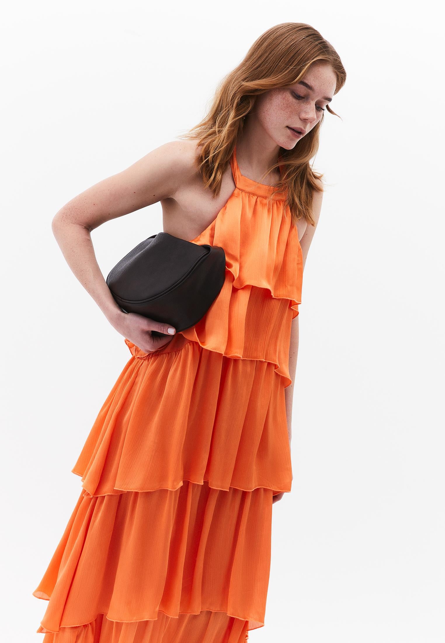 Flared Dress - CORAL ROSE