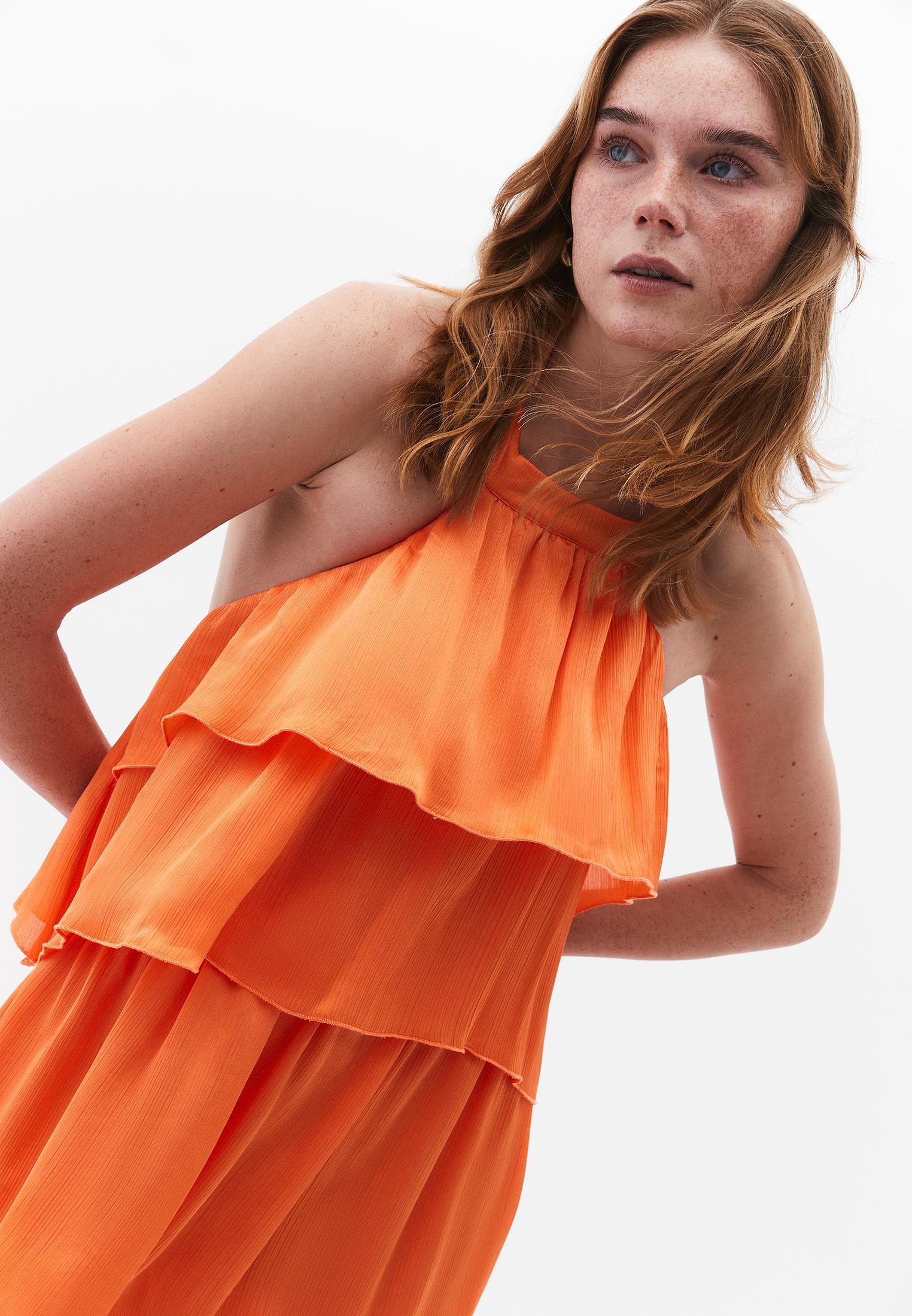Flared Dress - CORAL ROSE