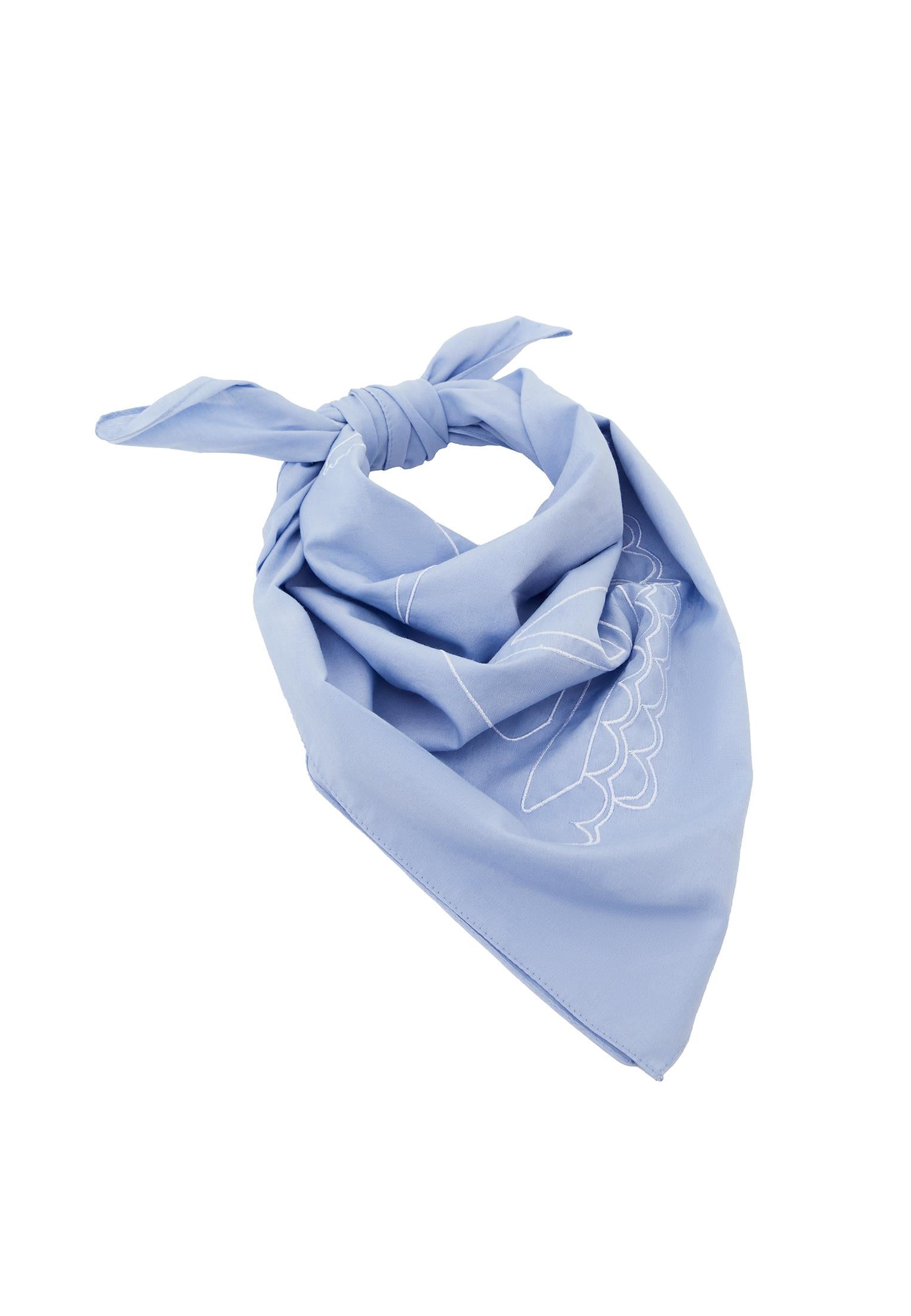 Women's Scarf Shawl - CORNFLOWER