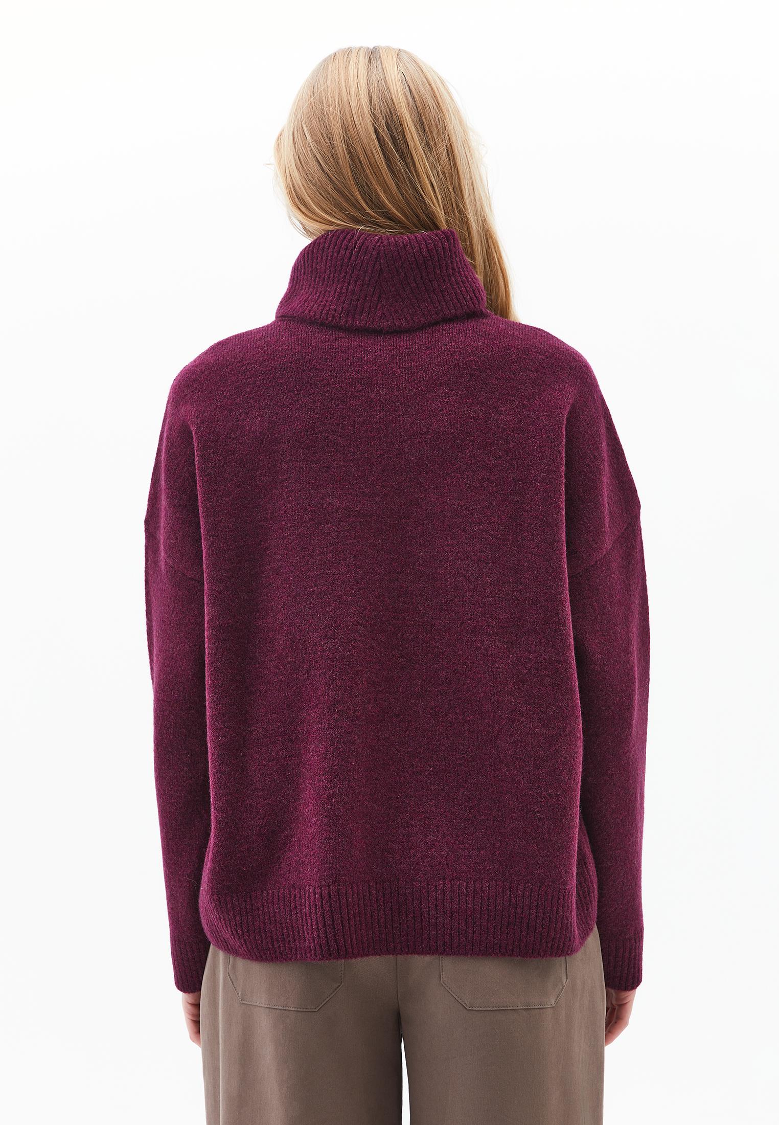 Soft Touch Turtleneck Roll Neck - CRUSHED VIOLETS