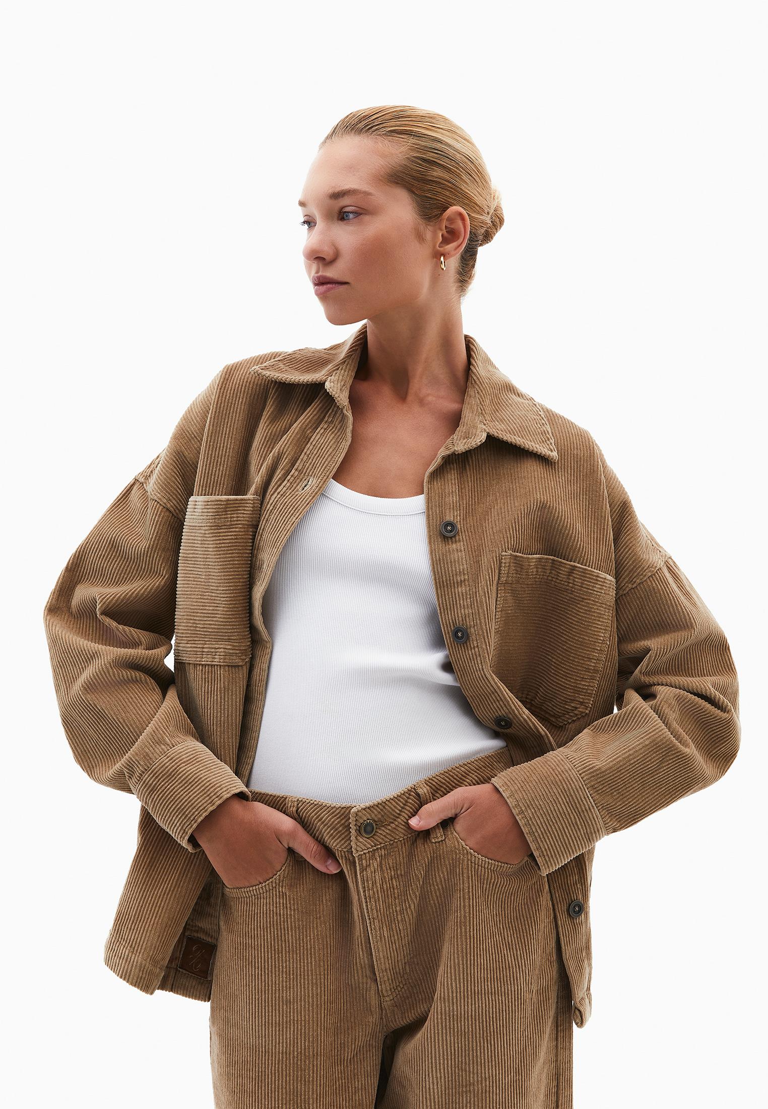 Cotton Oversize Shirt - CURDS WHEY