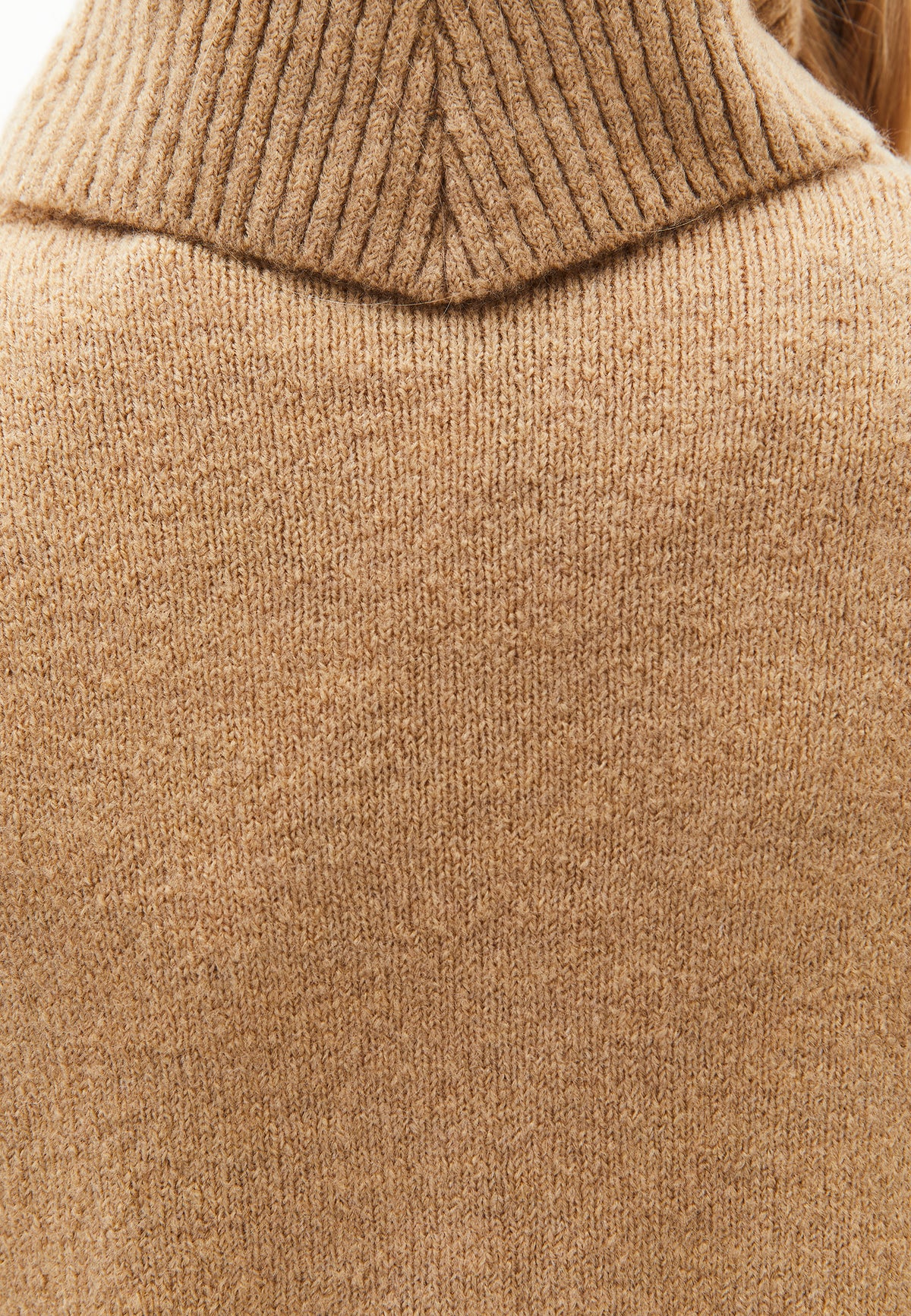 Soft Touch Turtleneck Roll Neck - CURDS WHEY