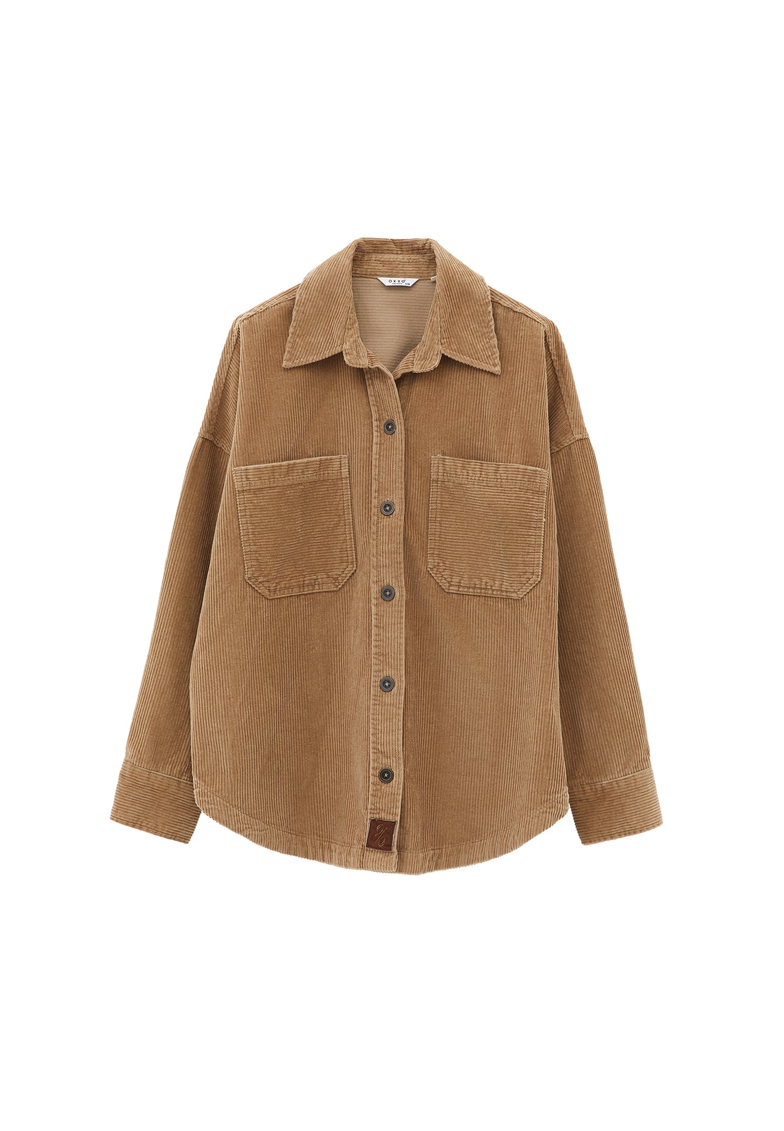 Cotton Oversize Shirt - CURDS WHEY