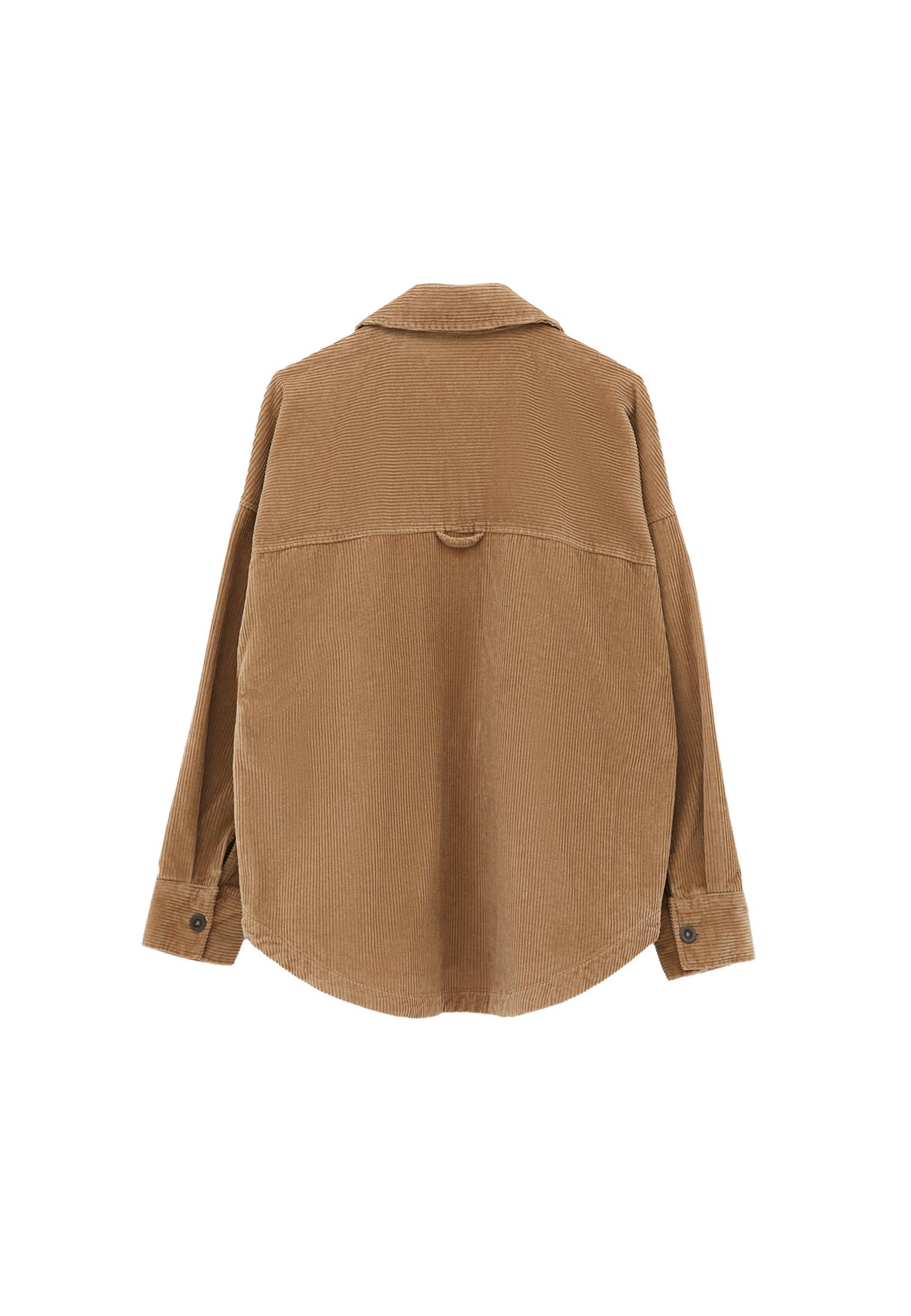 Cotton Oversize Shirt - CURDS WHEY