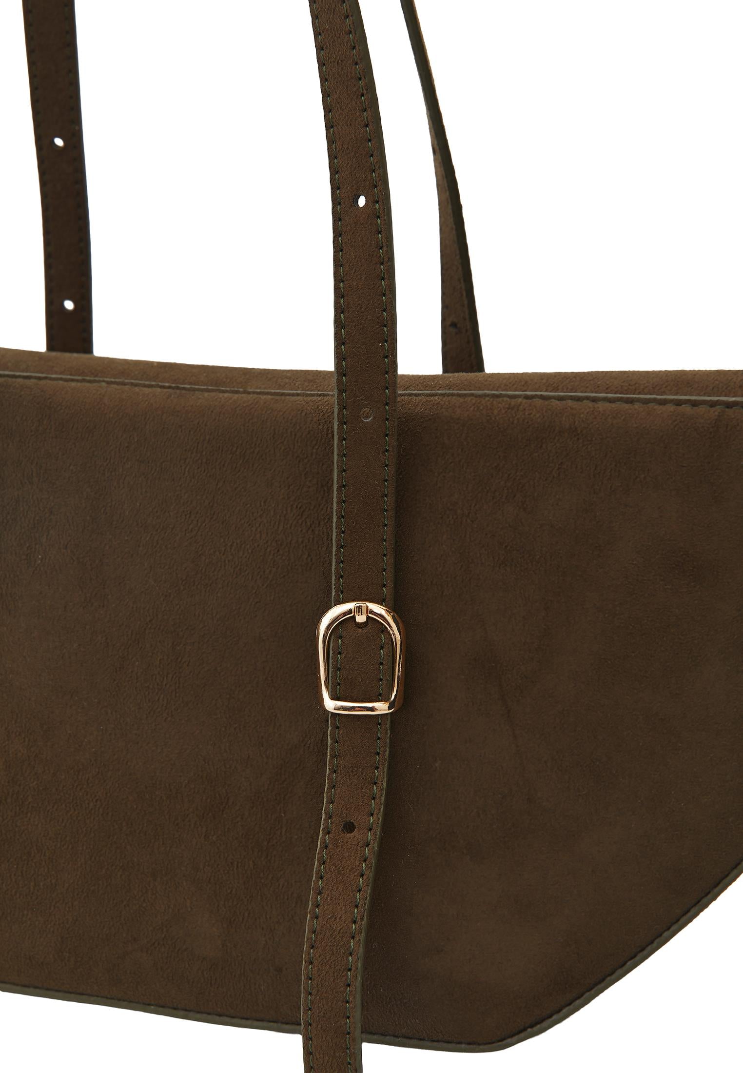 Autumn Season Outfit Complementary Bag - DARK OLIVE