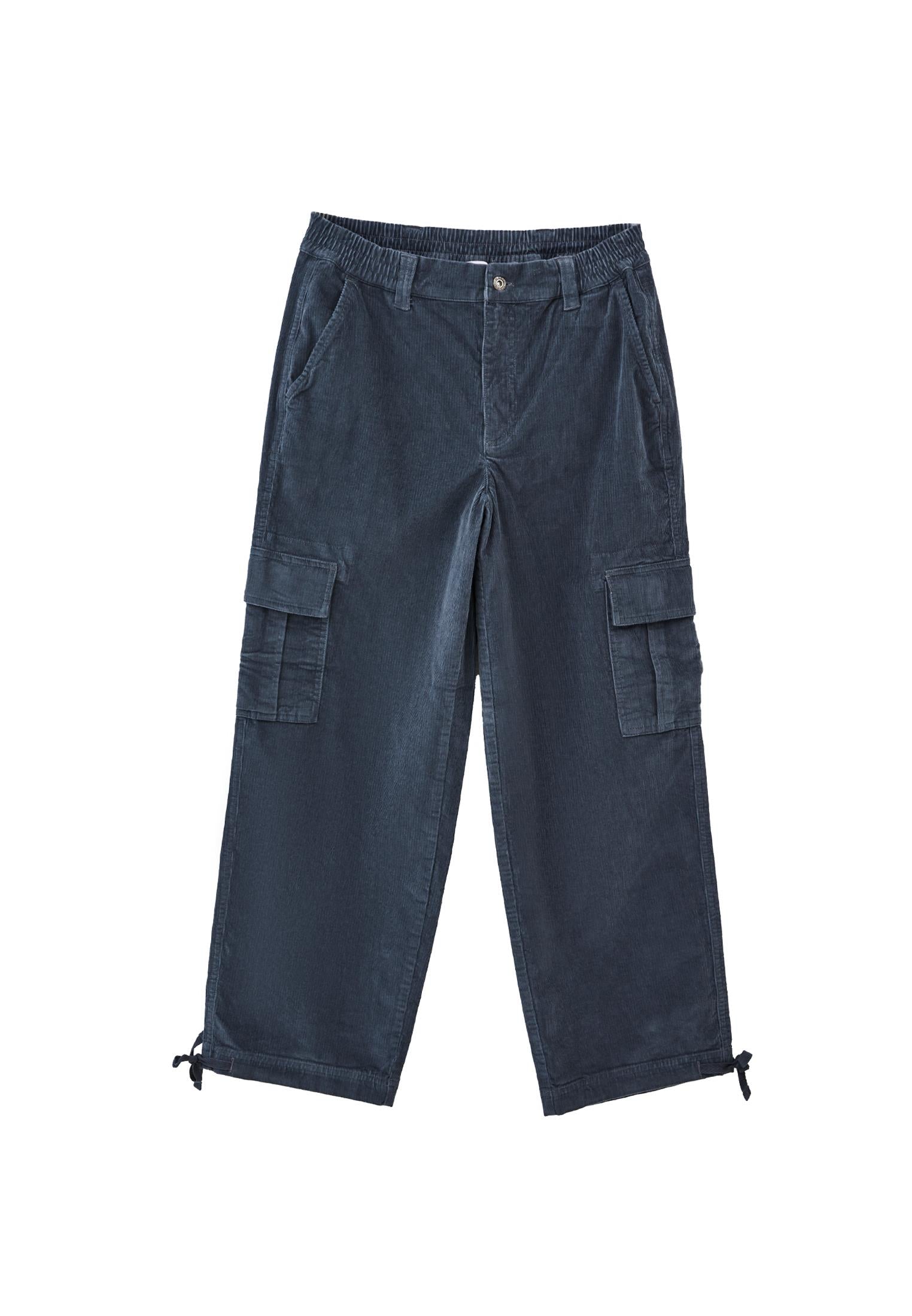 High Waist Jogger Cargo Pants - DARK SLATE