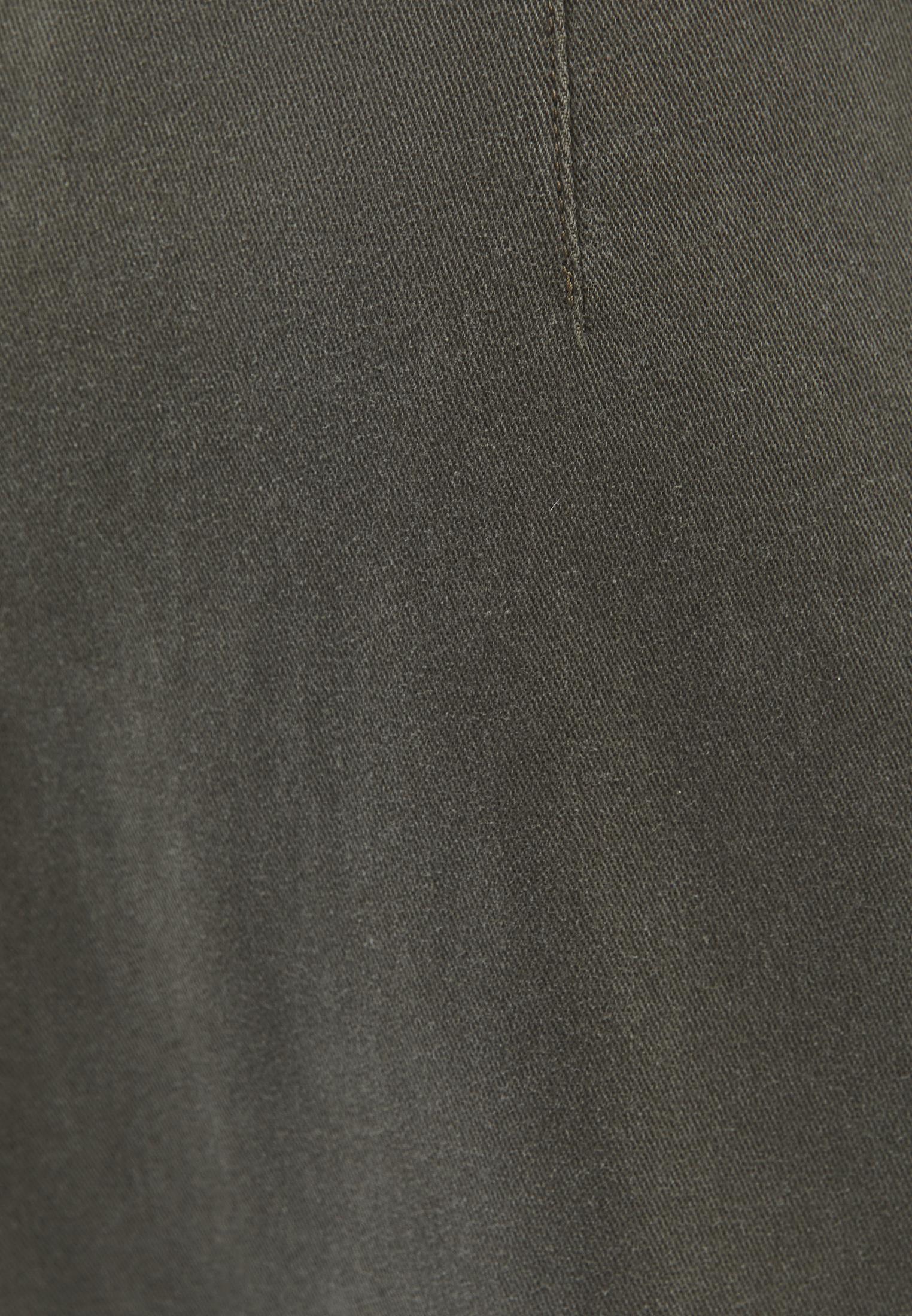 Long Skirt With Zipper Detail - DEEP DEPTHS