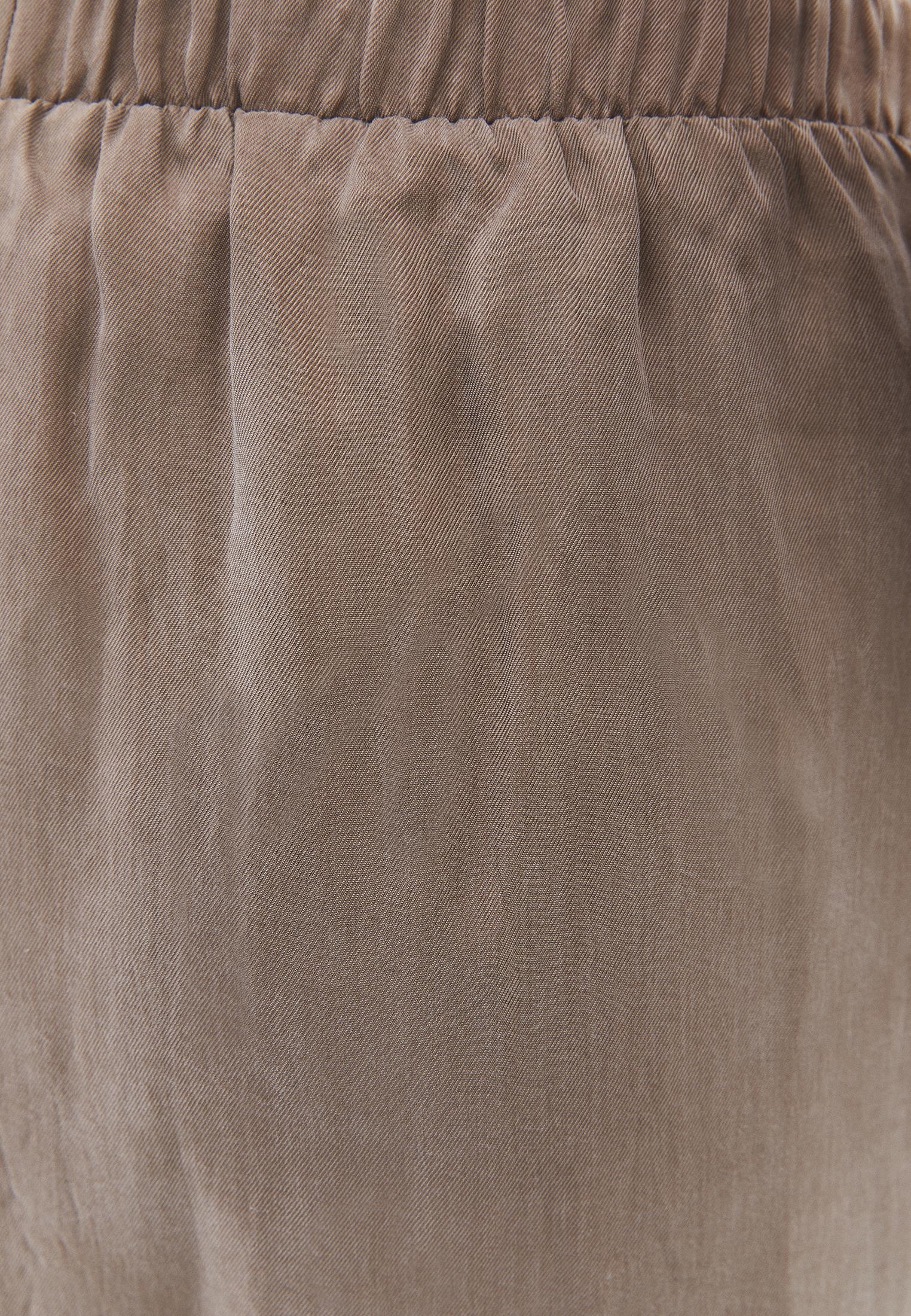 Long Flared Shirt Skirt - DESERT TAUPE