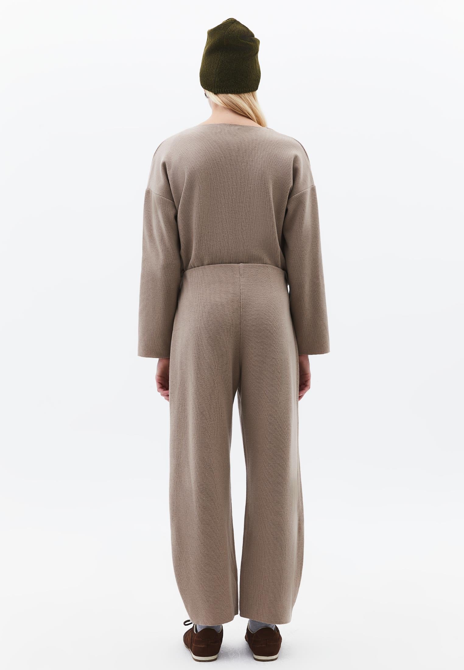 Regular Waist Straight Leg Pants - DESERT TAUPE