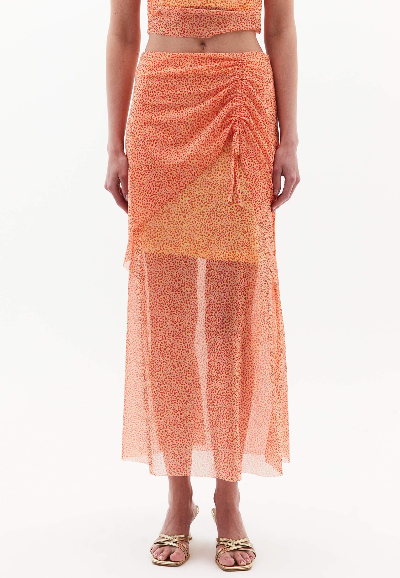 High Waist Skirt - DOT COMB