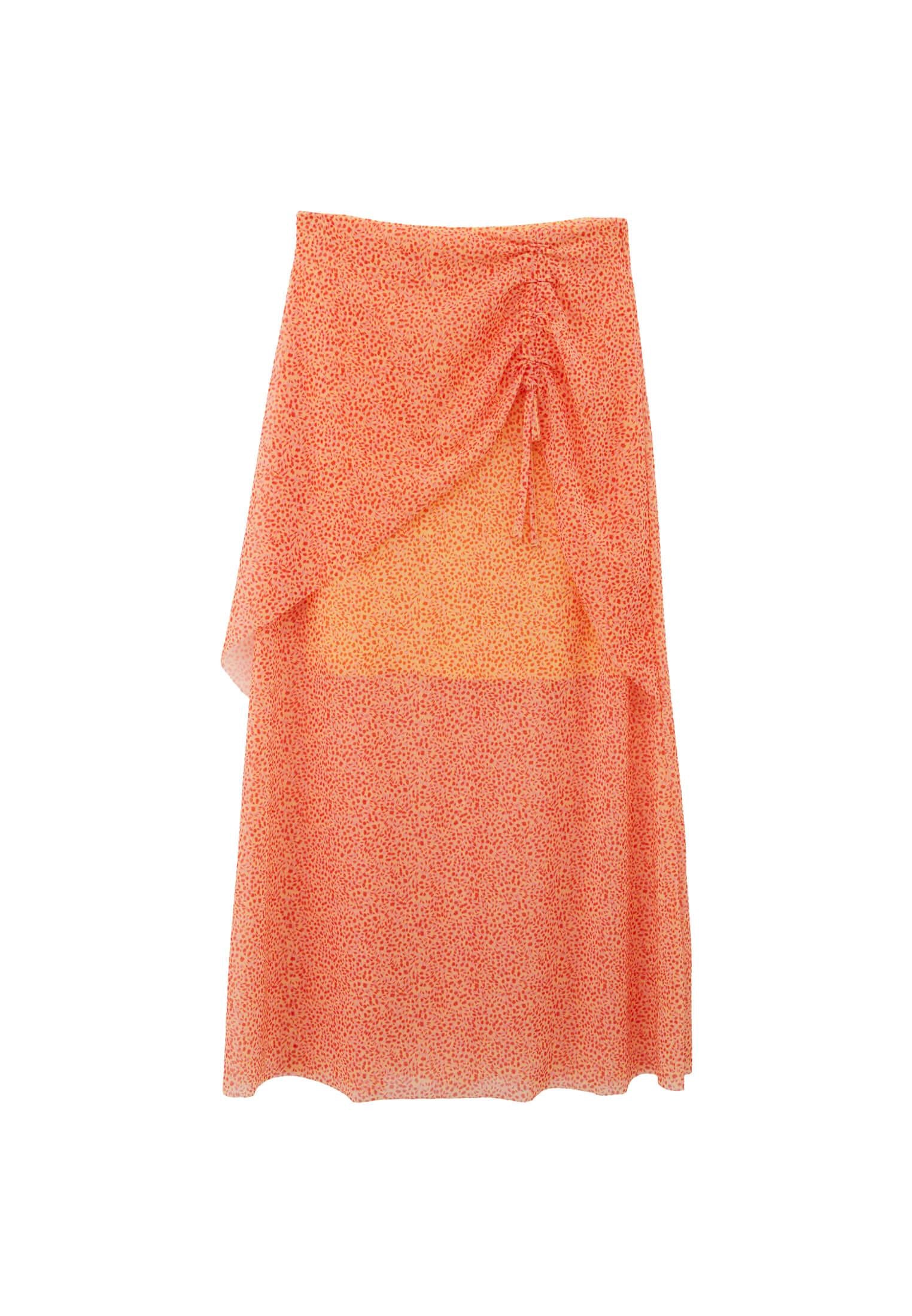 High Waist Skirt - DOT COMB
