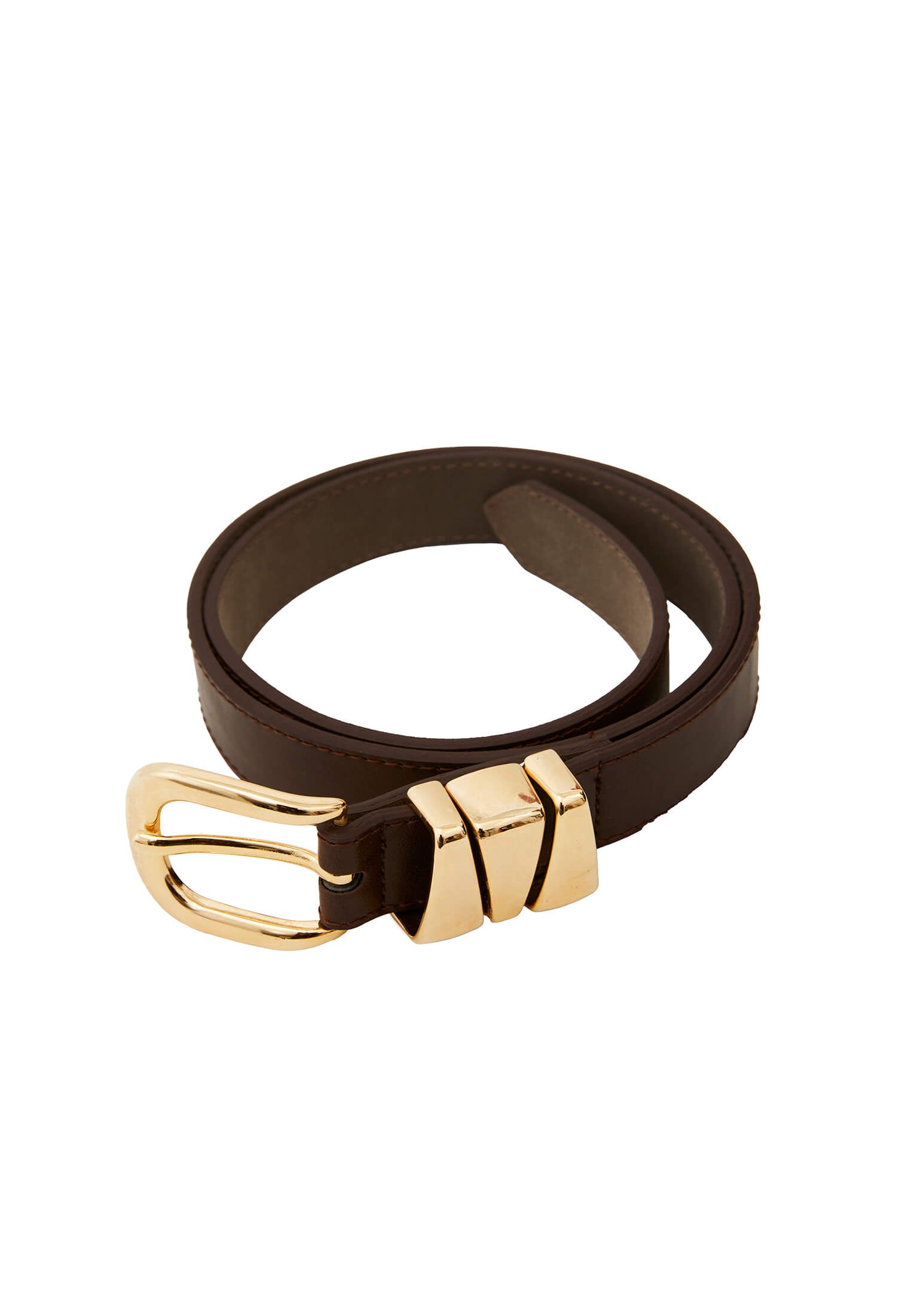 Modern Women Belt - DOWNTOWN BROWN