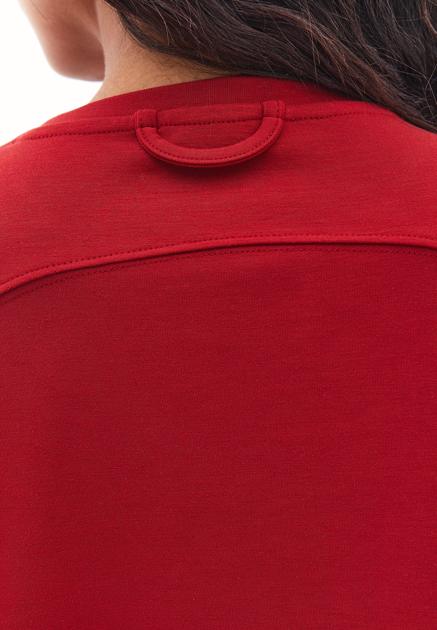 Asymmetric Cut Cropped Sweatshirt - EMBOLDENED