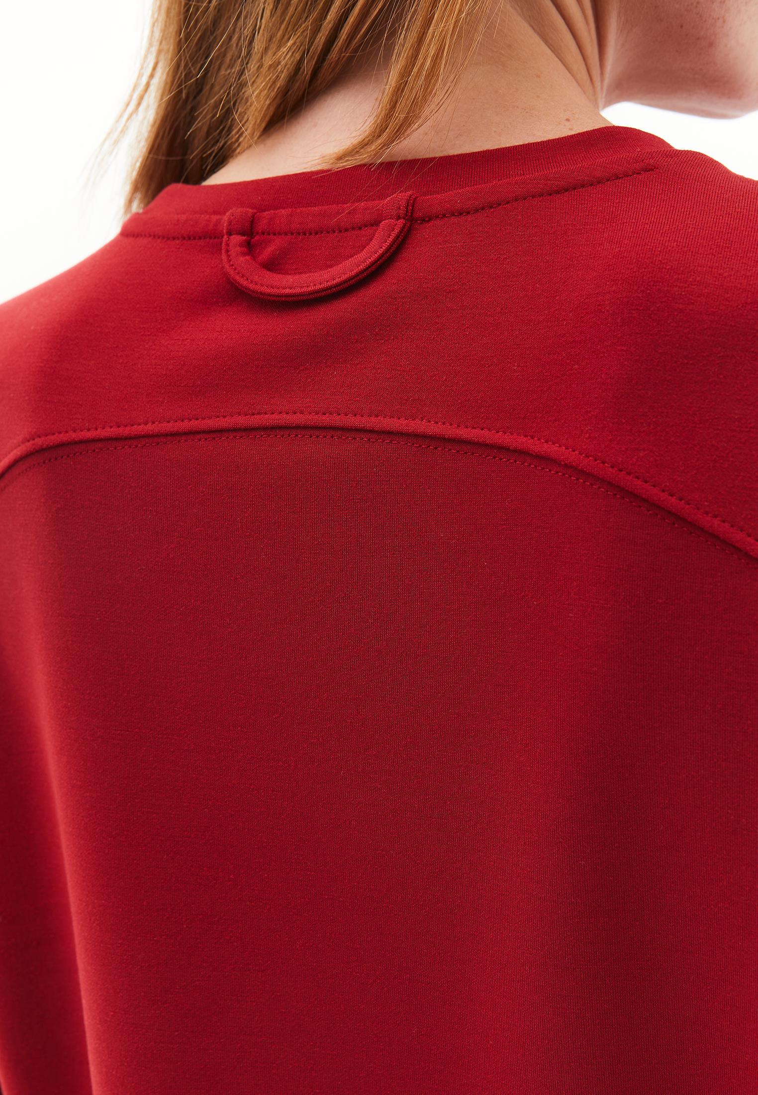 Asymmetric Cut Cropped Sweatshirt - EMBOLDENED