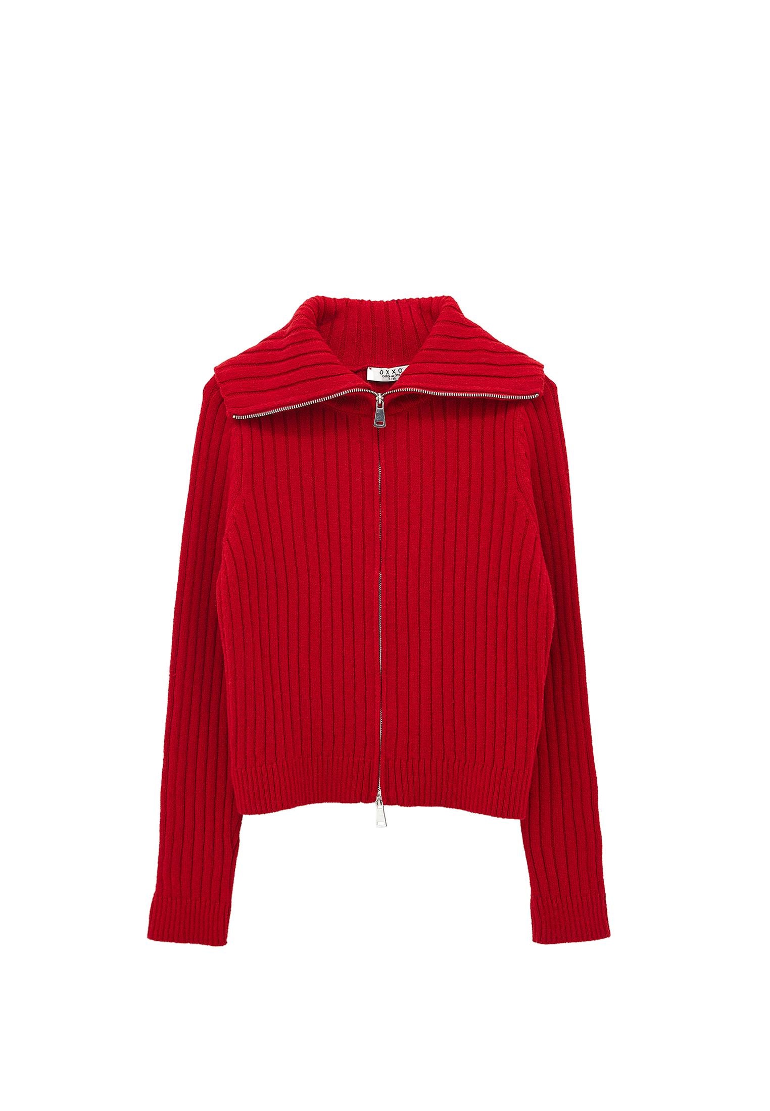 Soft Knit Cardigan With Raglan Sleeves - EMBOLDENED