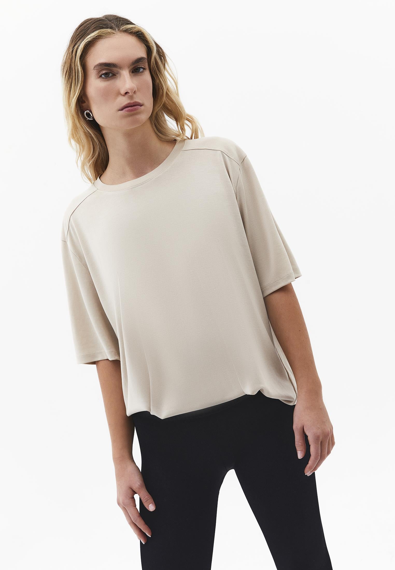 Oversize Modal Tunic - FEATHER GRAY