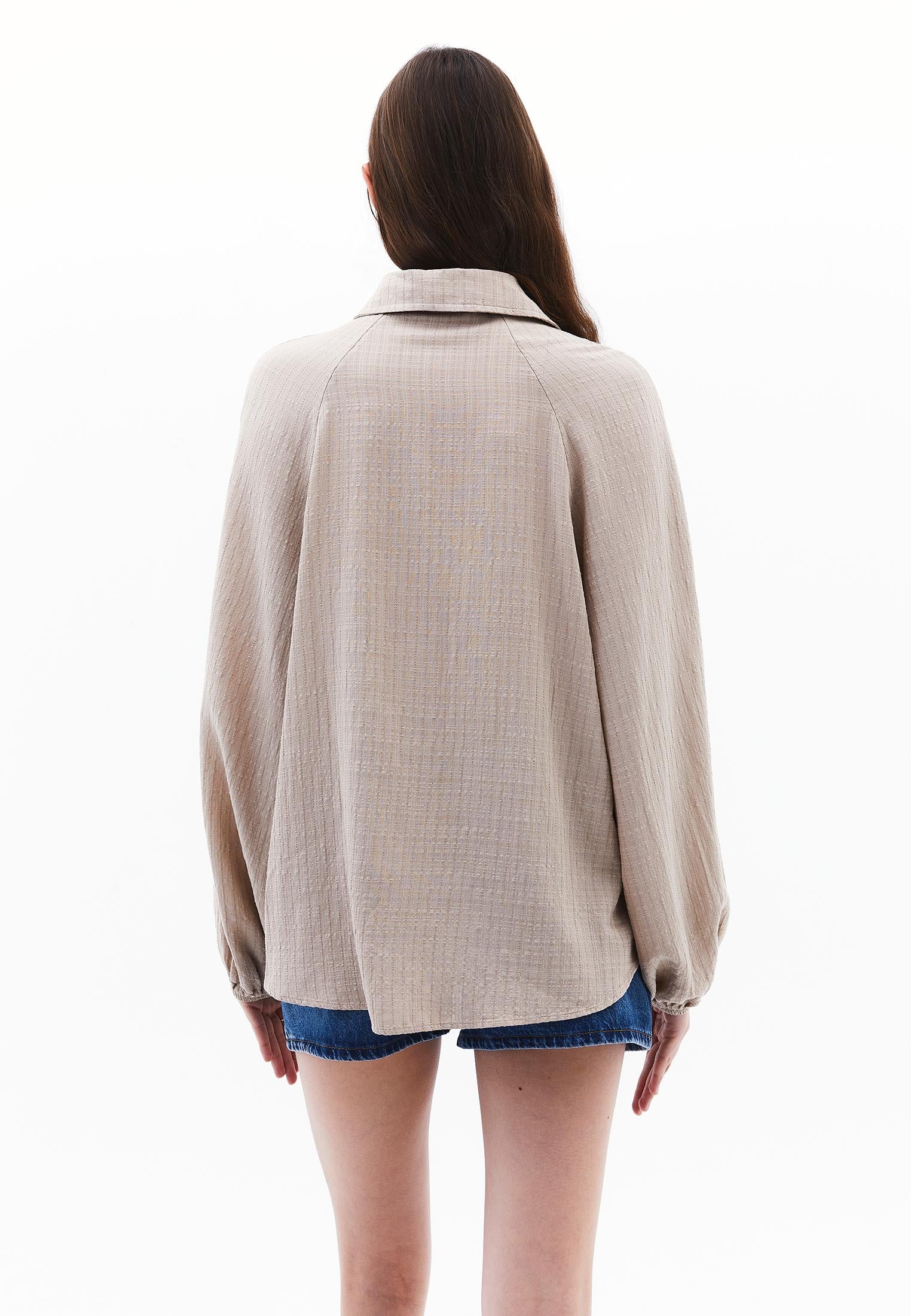 Oversize Shirt - FEATHER GRAY