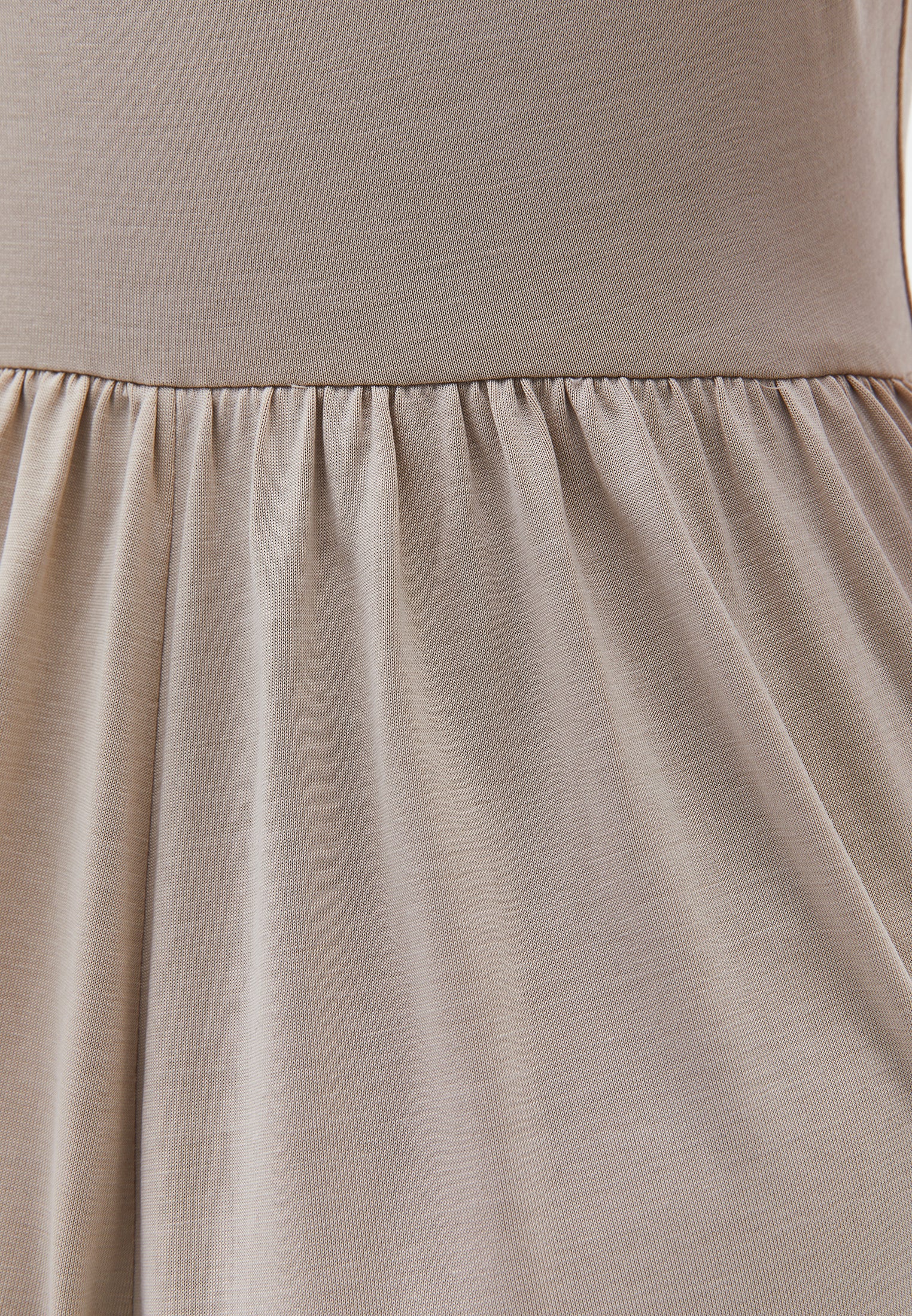 V Neck Long Jumpsuit - FEATHER GRAY