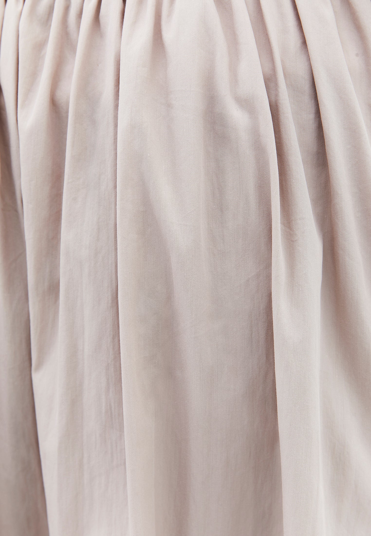 A-Line Long Skirt - FEATHER GRAY
