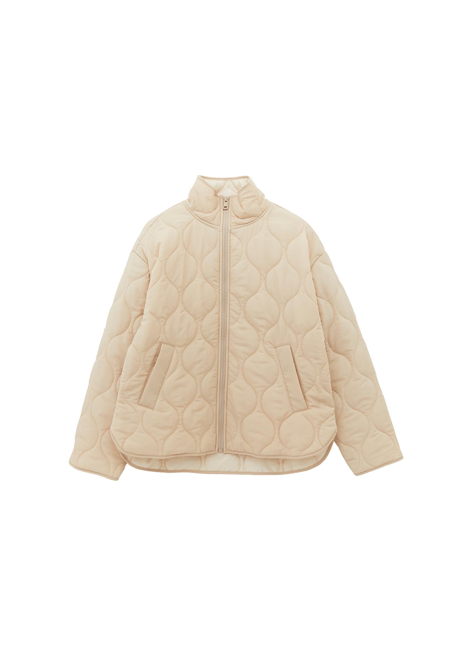 Jacket With Pocket Detail - FEATHER GRAY