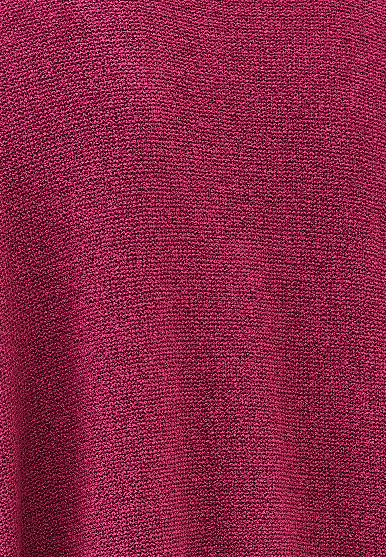 Oversize Tunic Sweater V Neck - FESTIVAL FUCHSIA