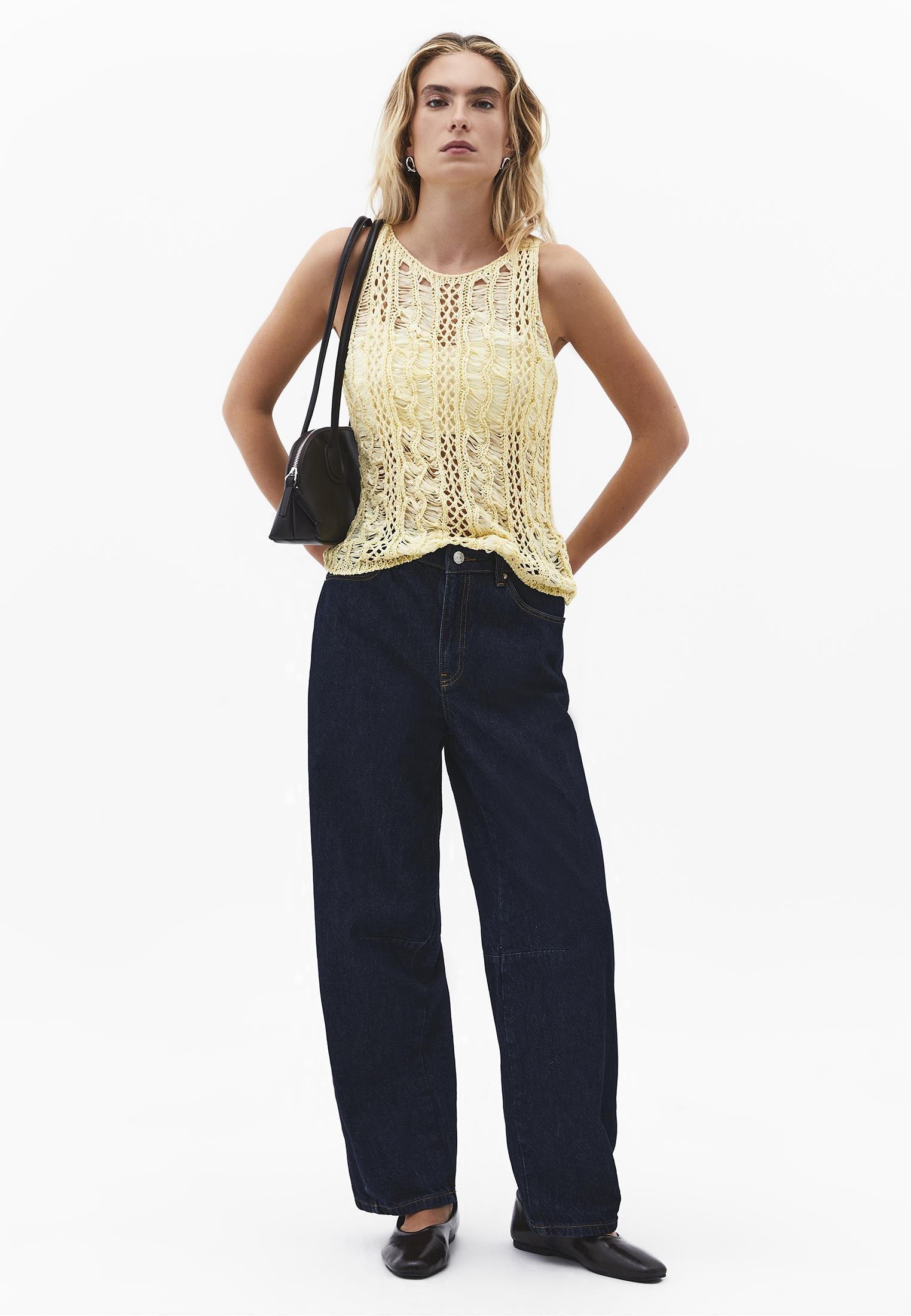 Sleeveless Ajour Tank Top - FLAN