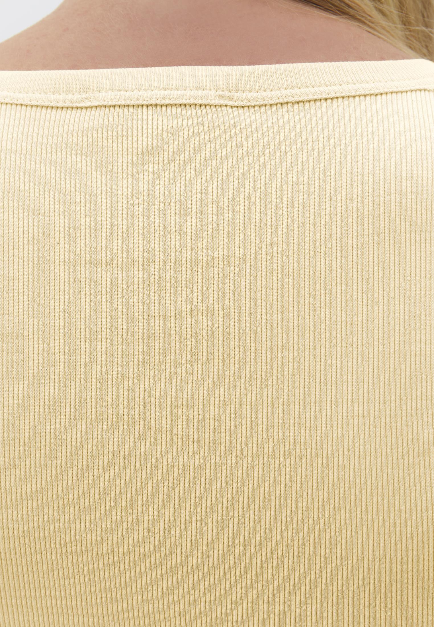 U Neck Bodycon T-Shirt - FLAN