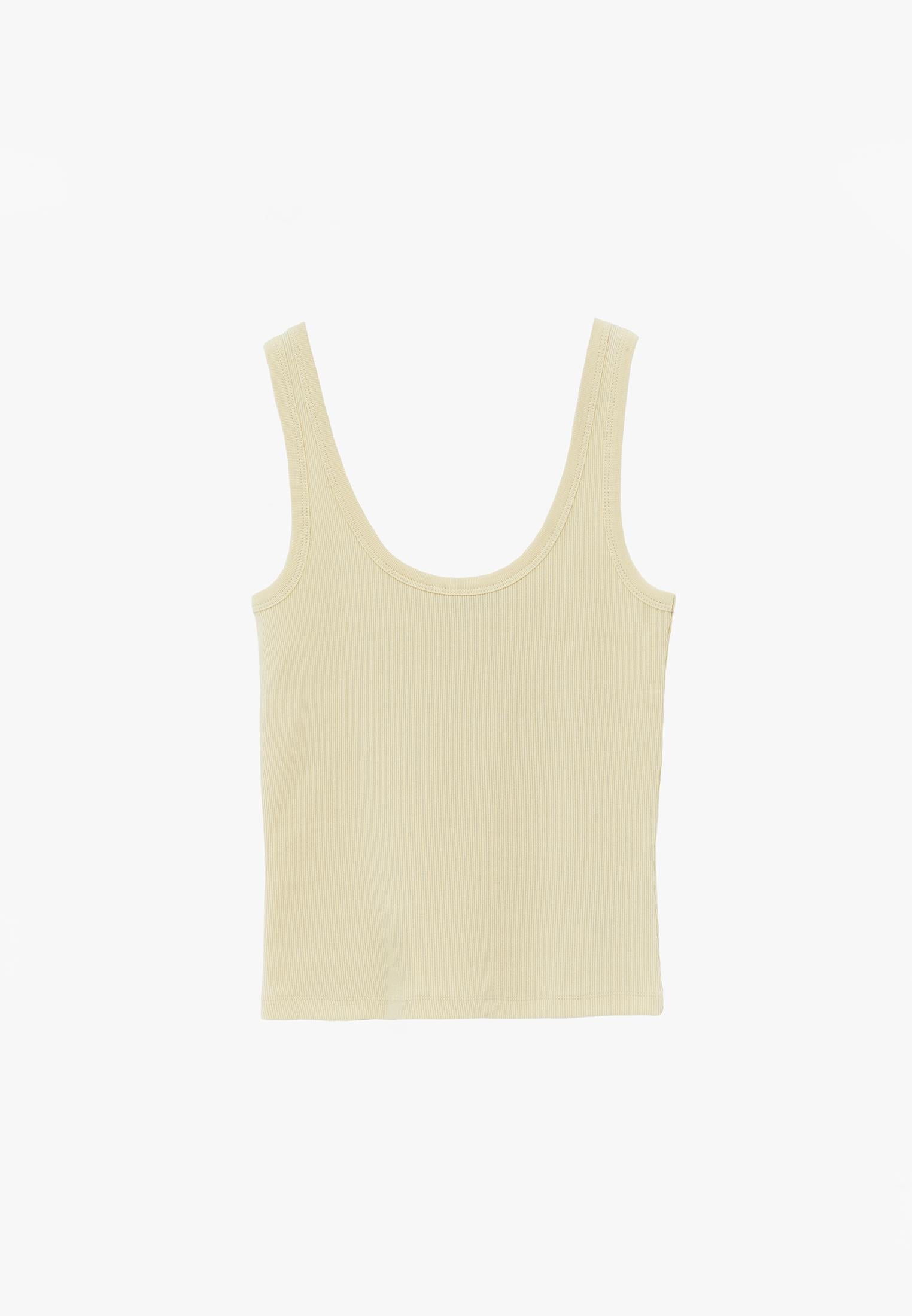 U Neck Tank Top - FLAN