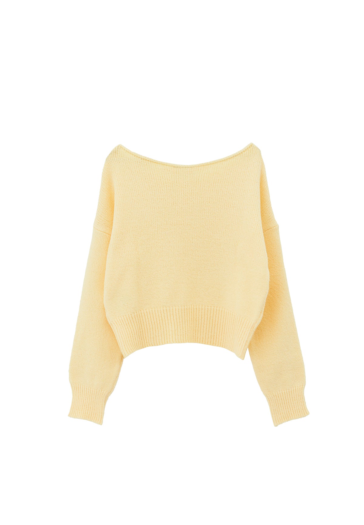 Boat Neck Sweater - FLAN