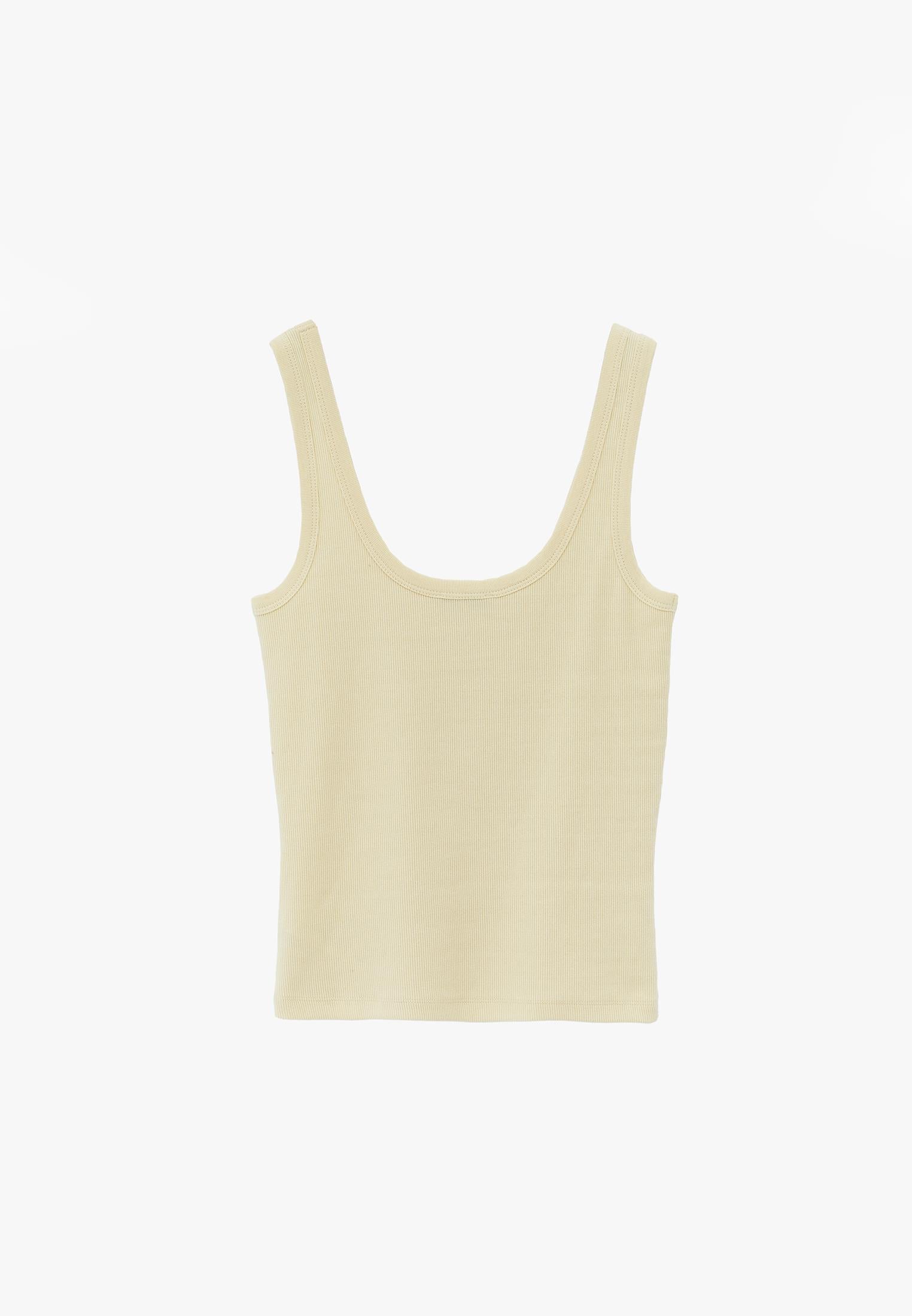 U Neck Tank Top - FLAN