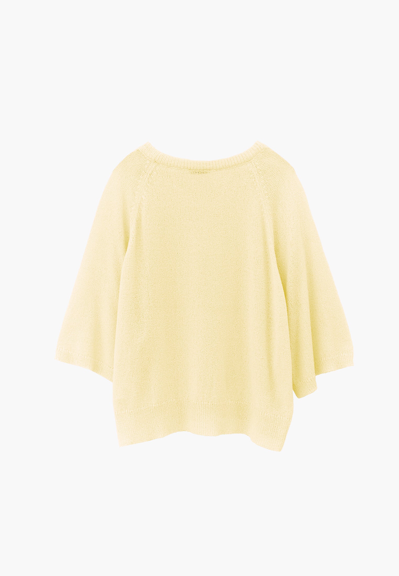 Crew Neck Raglan Sleeve Sweater - FLAN