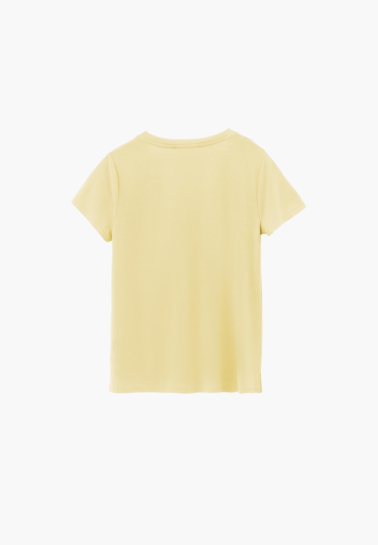 V Neck T-Shirt - FLAN