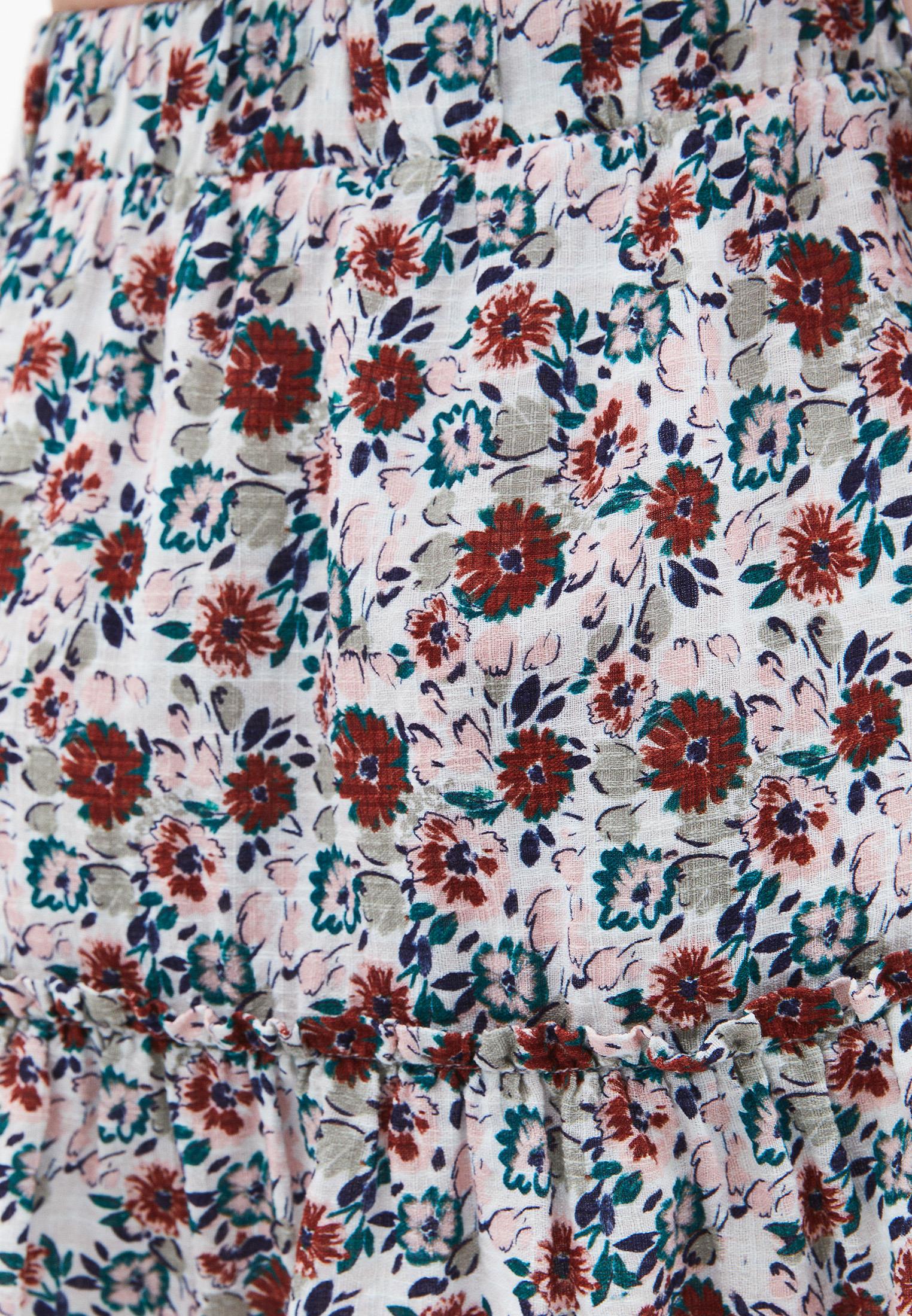 Short A-Line Skirt - FLORAL PRINT